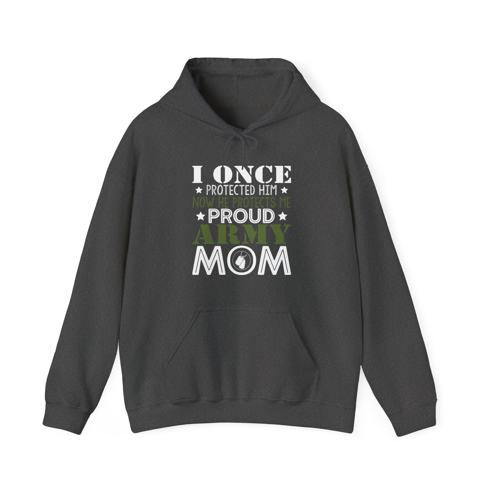 I Once Protected Him, Now He Protects Me. Proud Army Mom | Hoodie