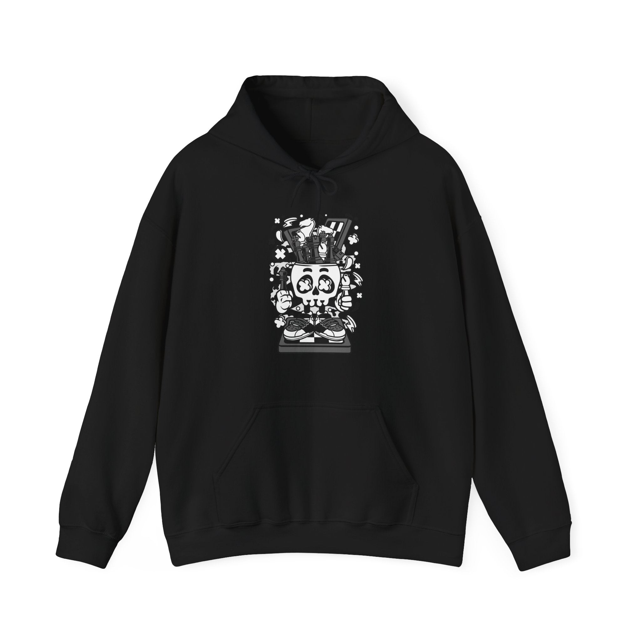 Chess Skull Head | Hoodie