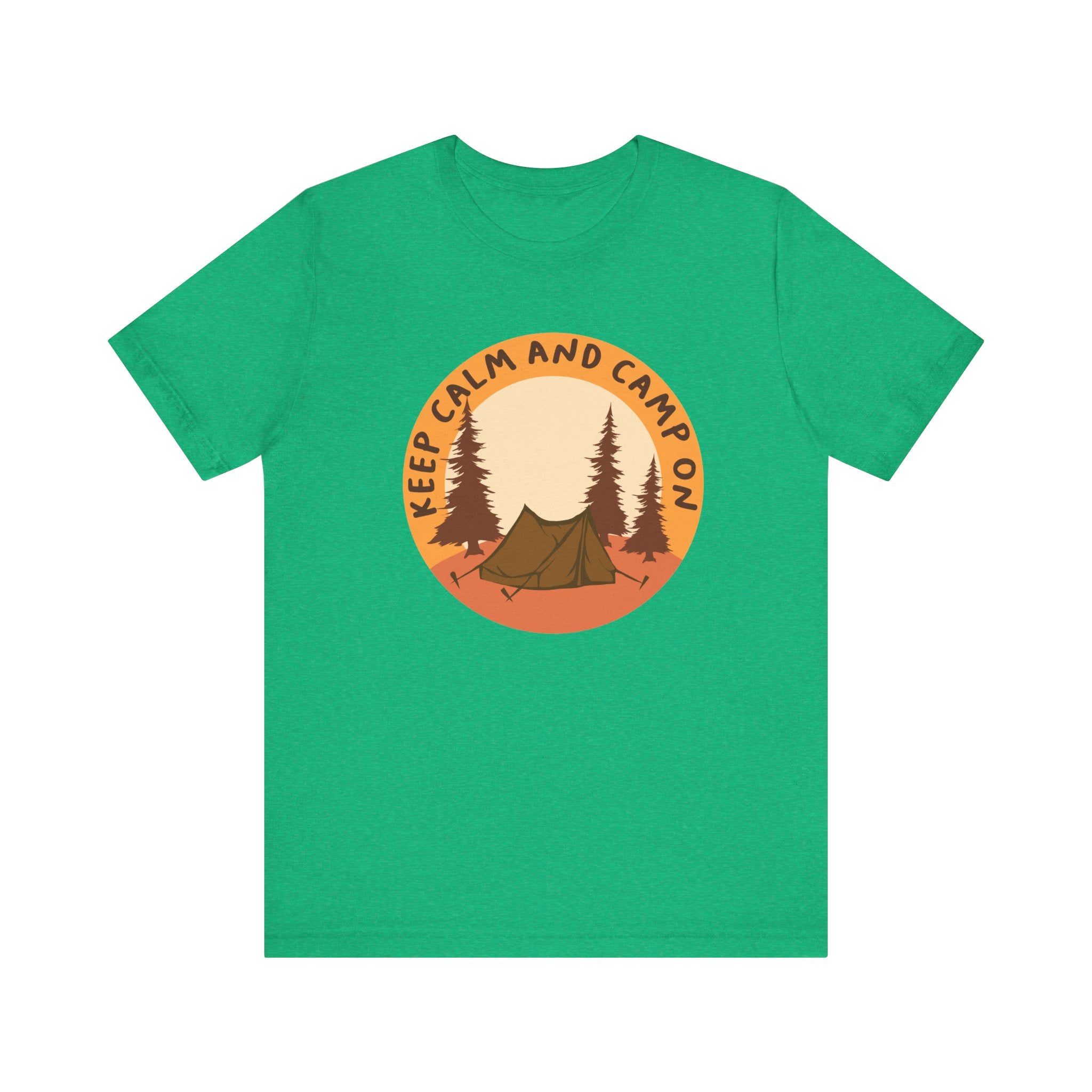Keep Calm and Camp On | Tee