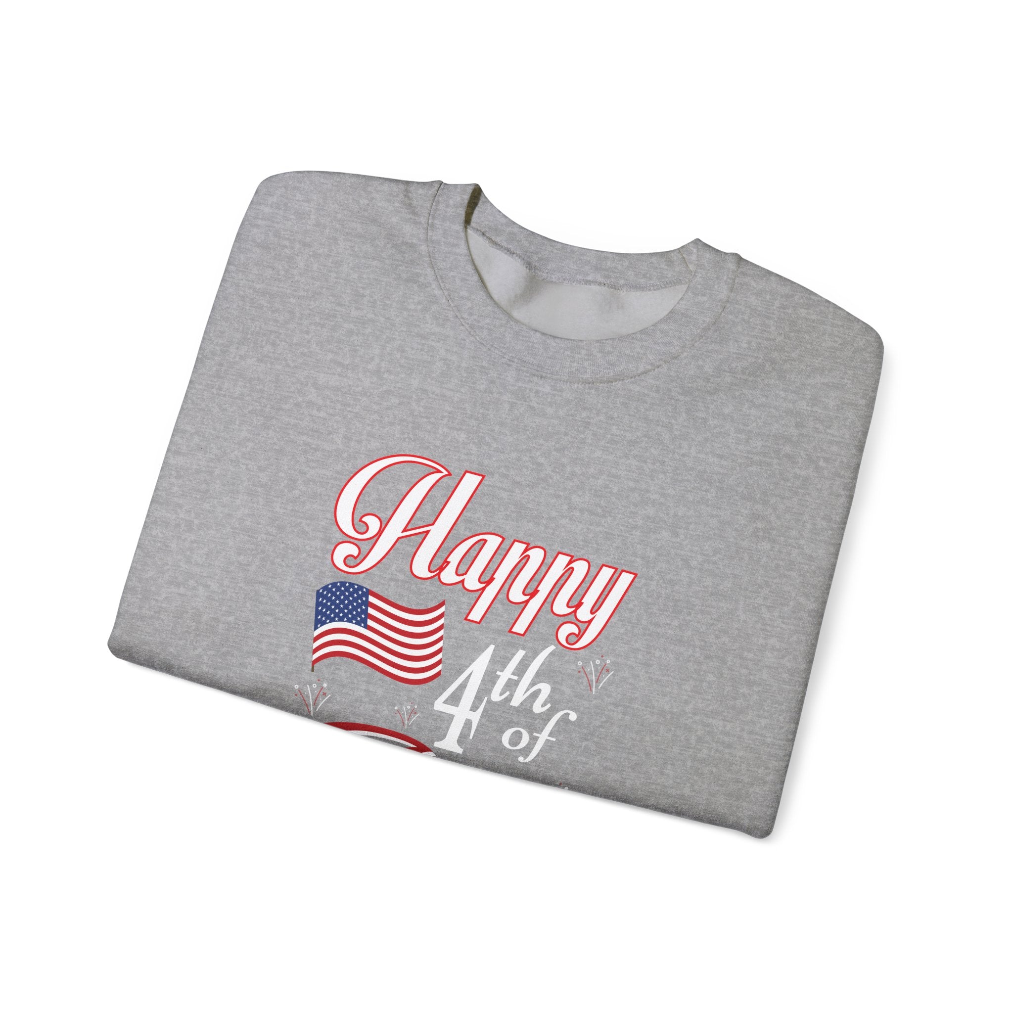Happy 4th of July Fireworks | Crewneck Sweatshirt