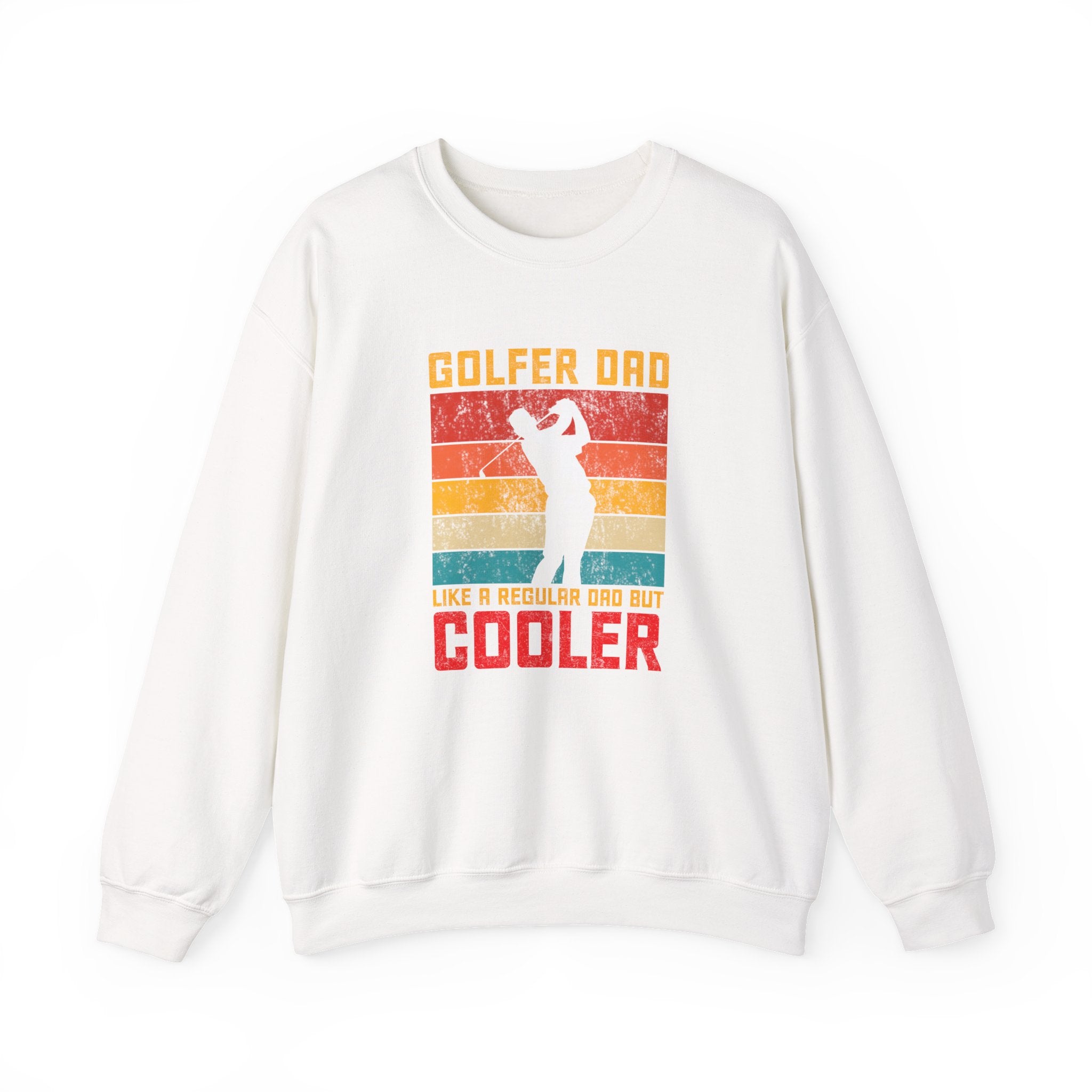 Golfer Dad, Like a Regular Dad but Cooler | Crewneck Sweatshirt
