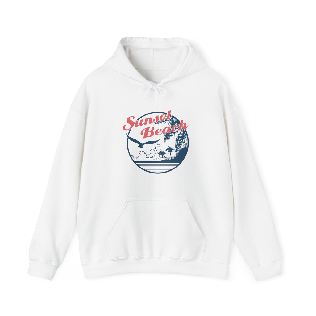 Sunset Beach, Birds and Ocean | Hoodie