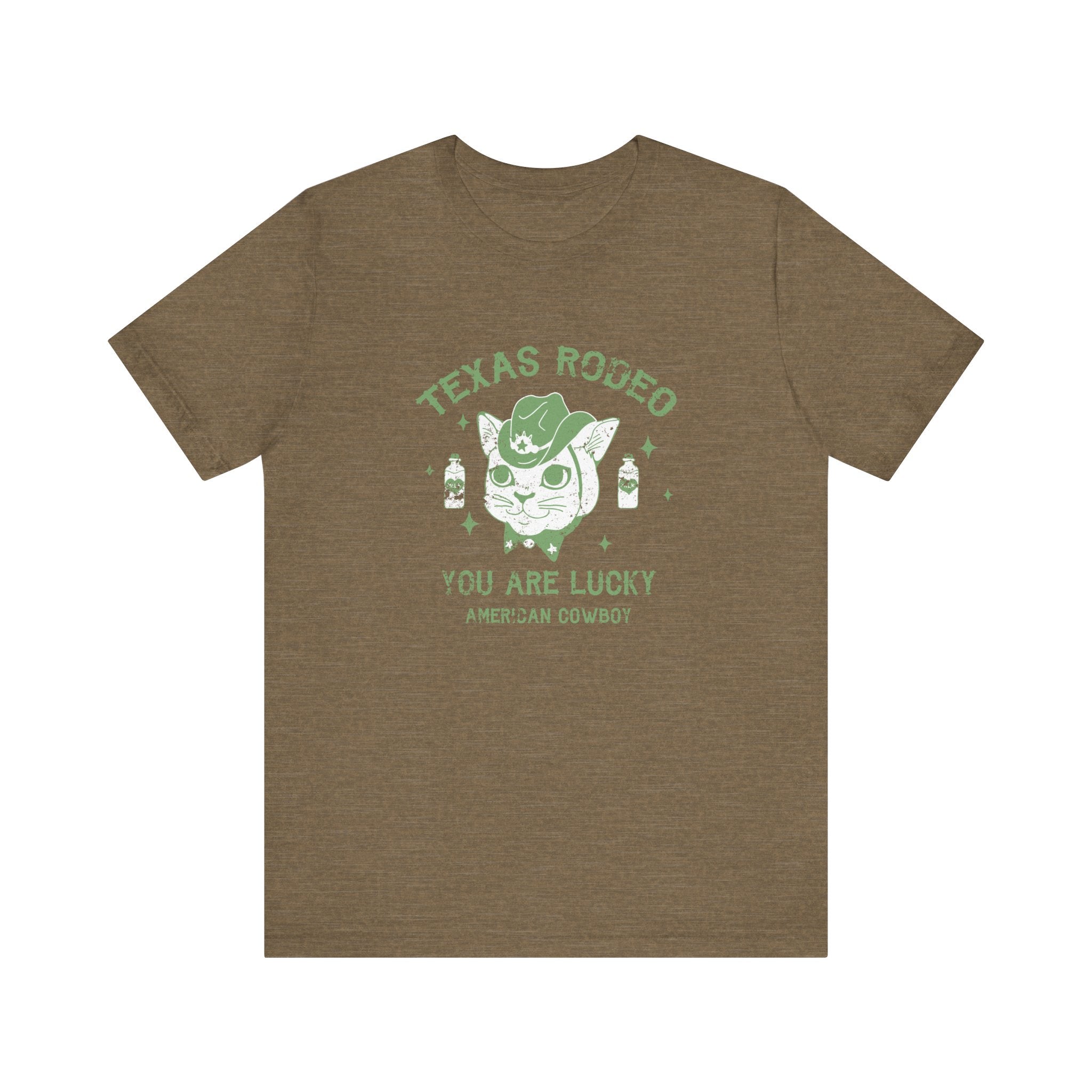 Texas Rodeo, You Are Lucky American Cowboy | Tee