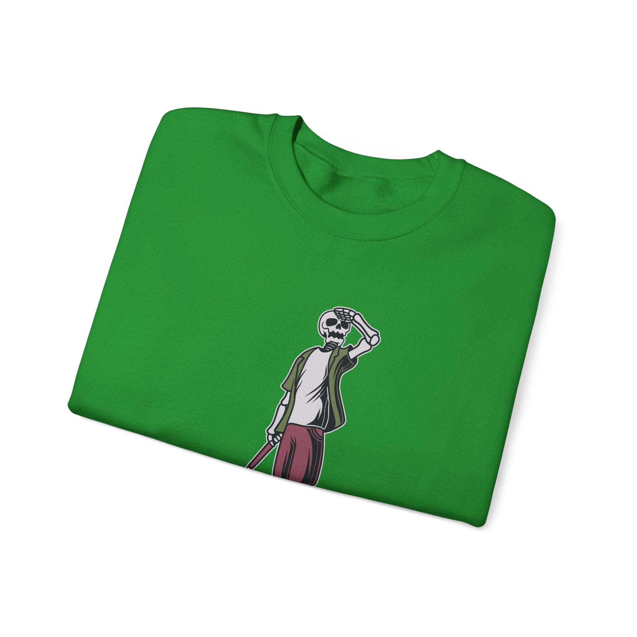 Long Ball Skeleton Golfer | Crewneck Sweatshirt