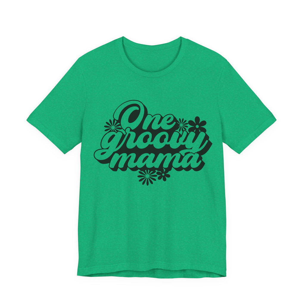 One Groovy Mama Flowers | Tee
