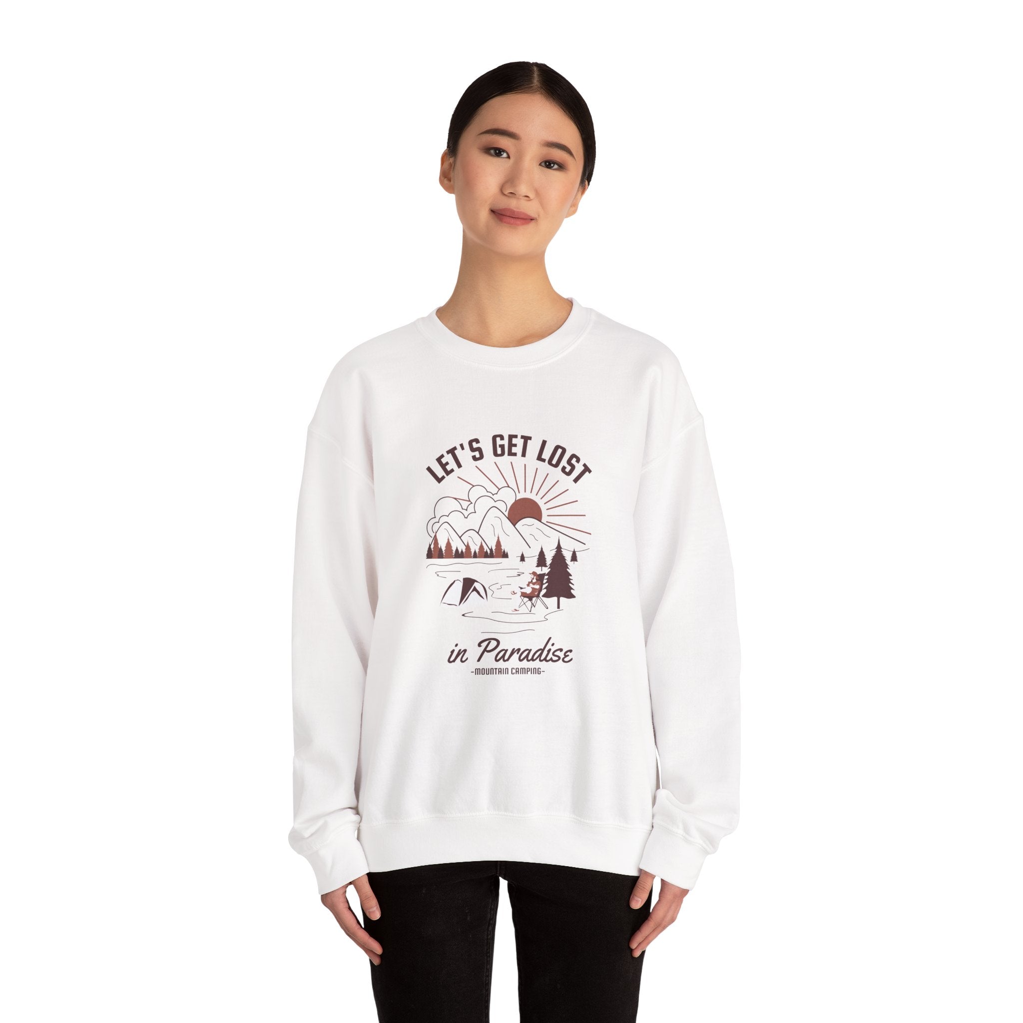 Let's Get Lost in Paradise | Crewneck Sweatshirt