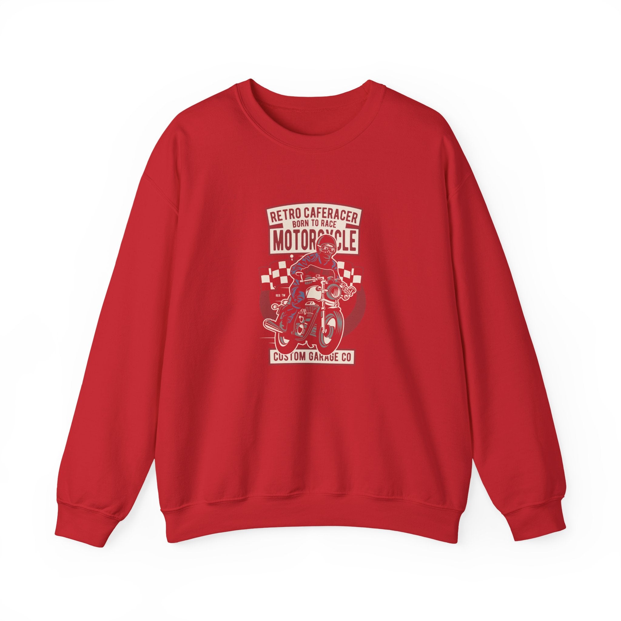 Retro Cafe Racer | Crewneck Sweatshirt