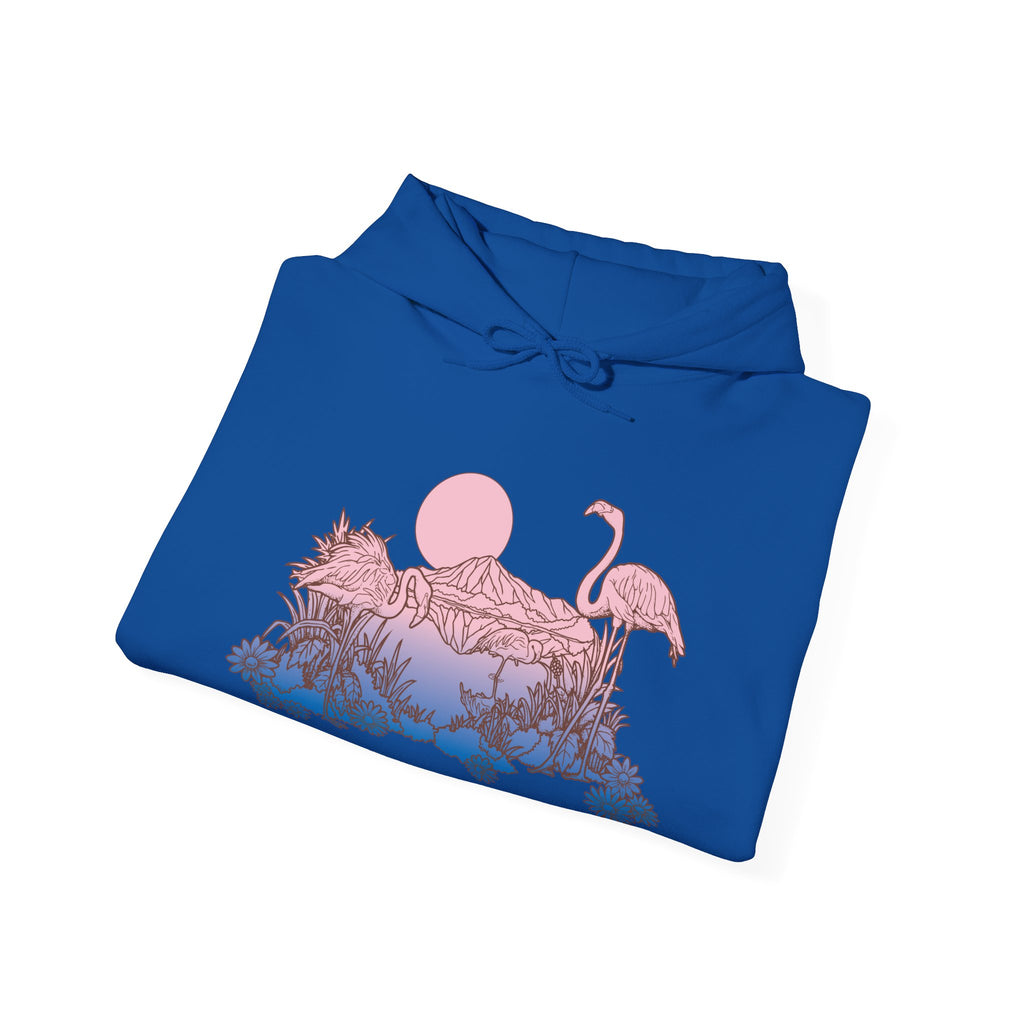 Flamingos in Sunset | Hoodie