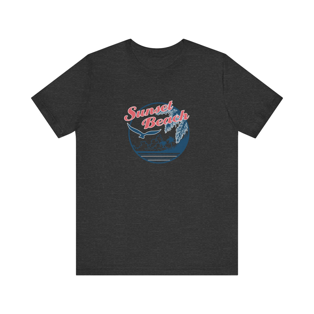 Sunset Beach, Birds and Ocean | Tee