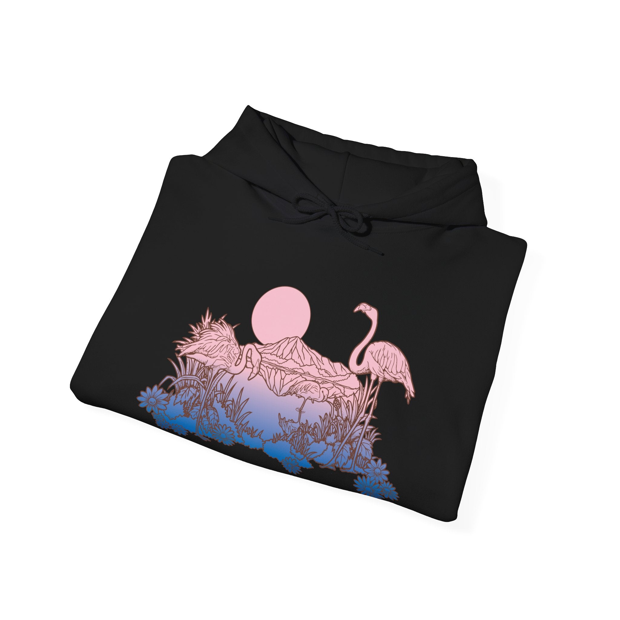 Flamingos in Sunset | Hoodie