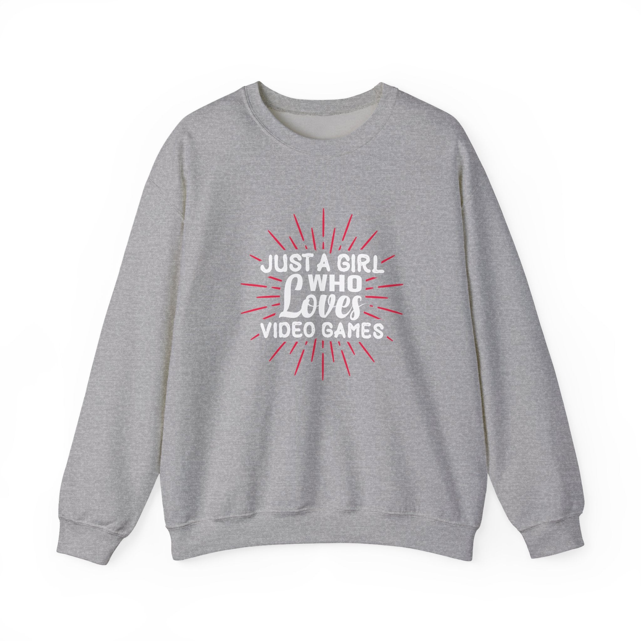 Just a Girl Who Loves Video Games | Crewneck Sweatshirt