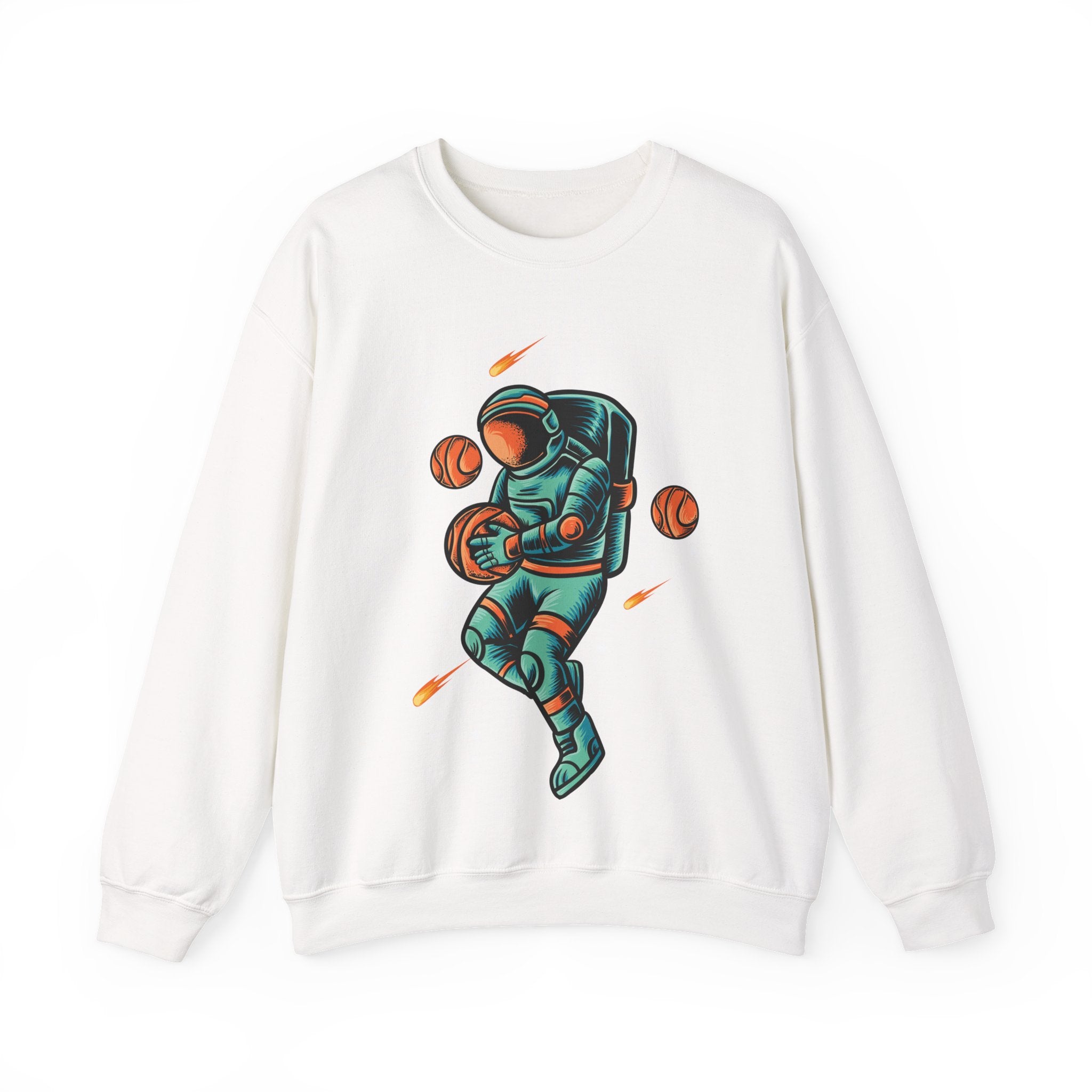 Astronaut Basketball Player | Crewneck Sweatshirt