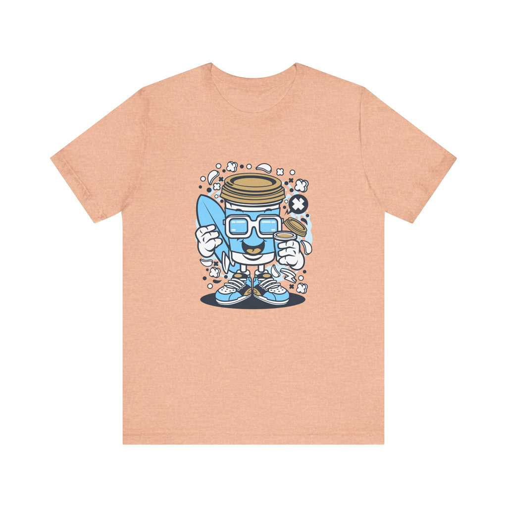 Coffee Cup Surfer | Tee