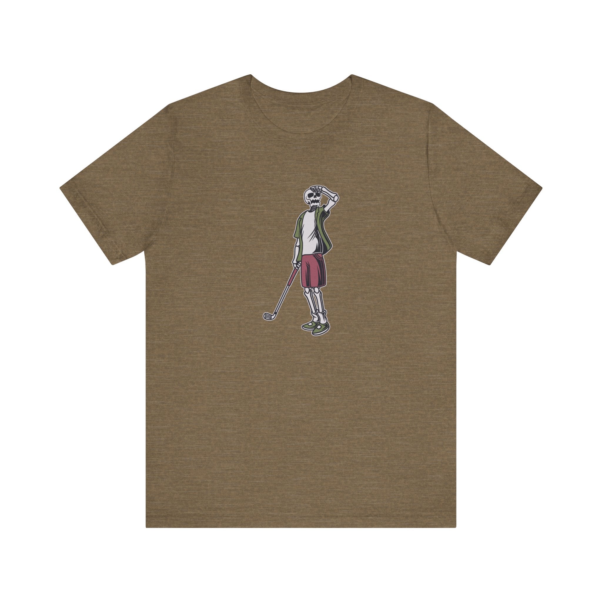 Long Ball Skeleton Golfer | Tee