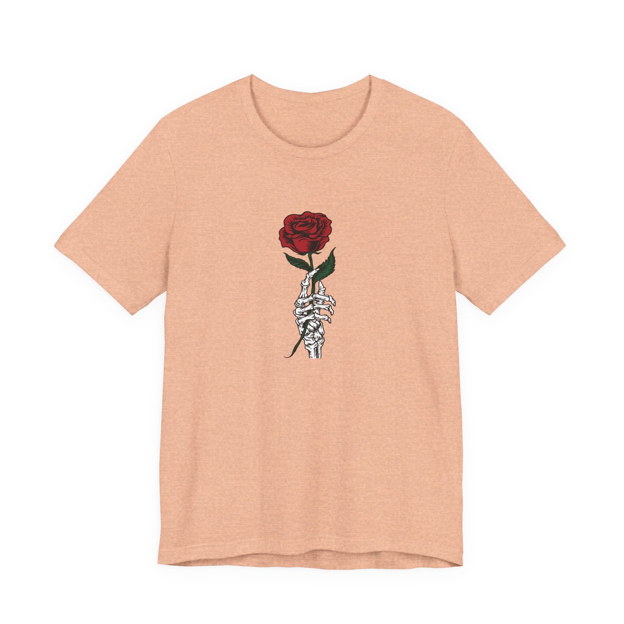 Rose in Skeleton Hand | Tee
