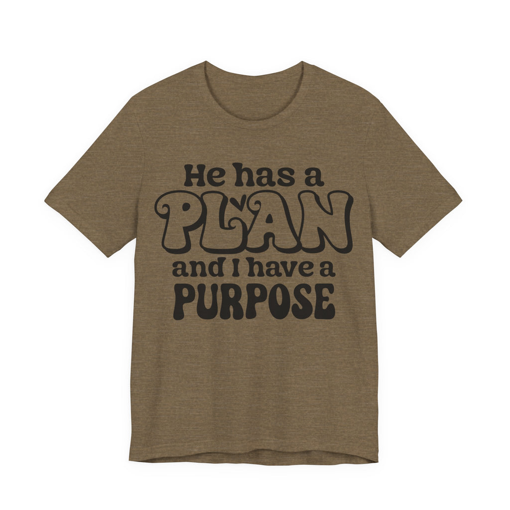 He Has a Plan | Tee
