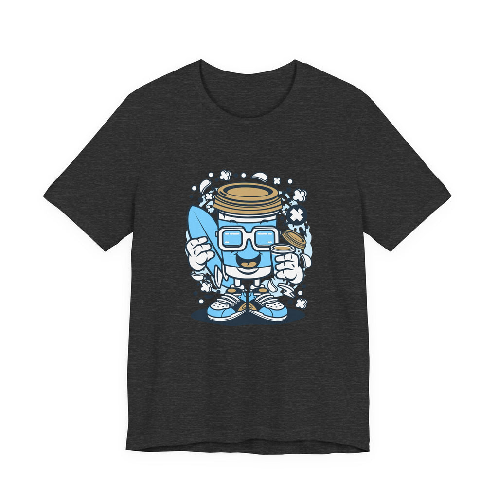 Coffee Cup Surfer | Tee