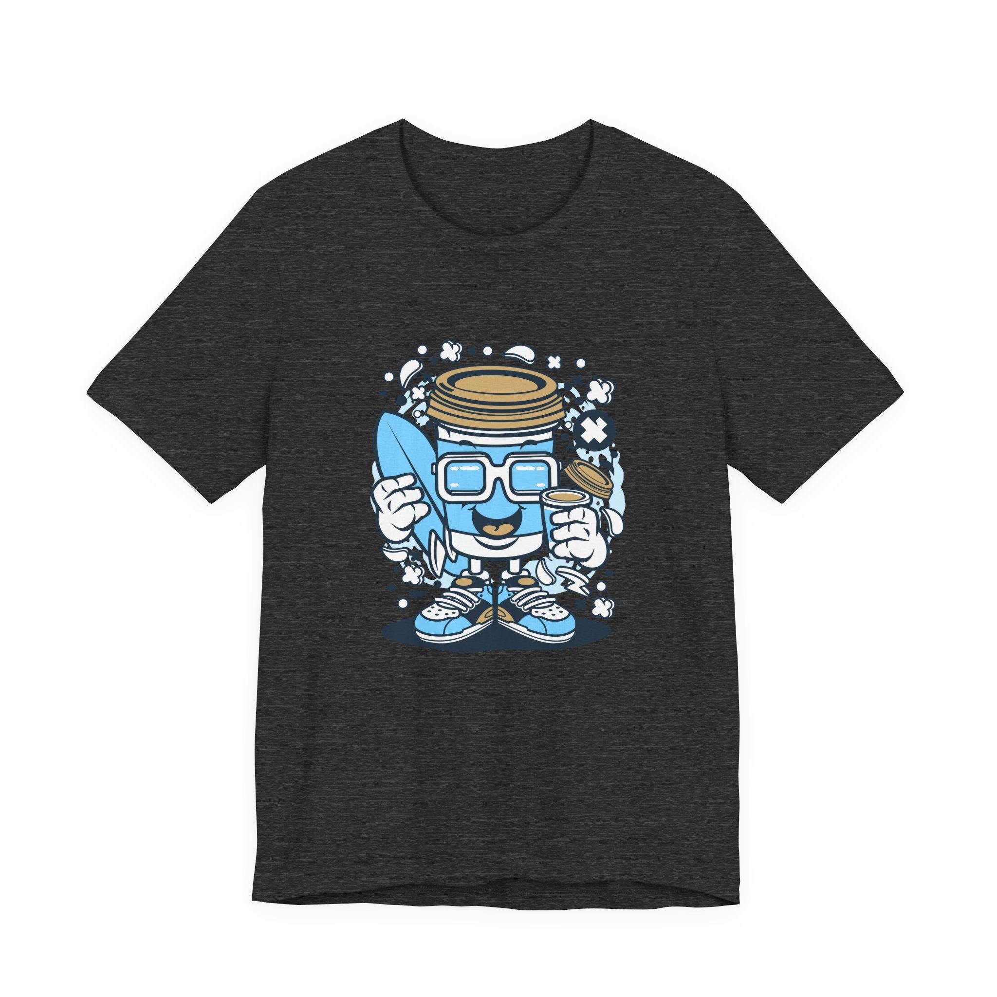 Coffee Cup Surfer | Tee