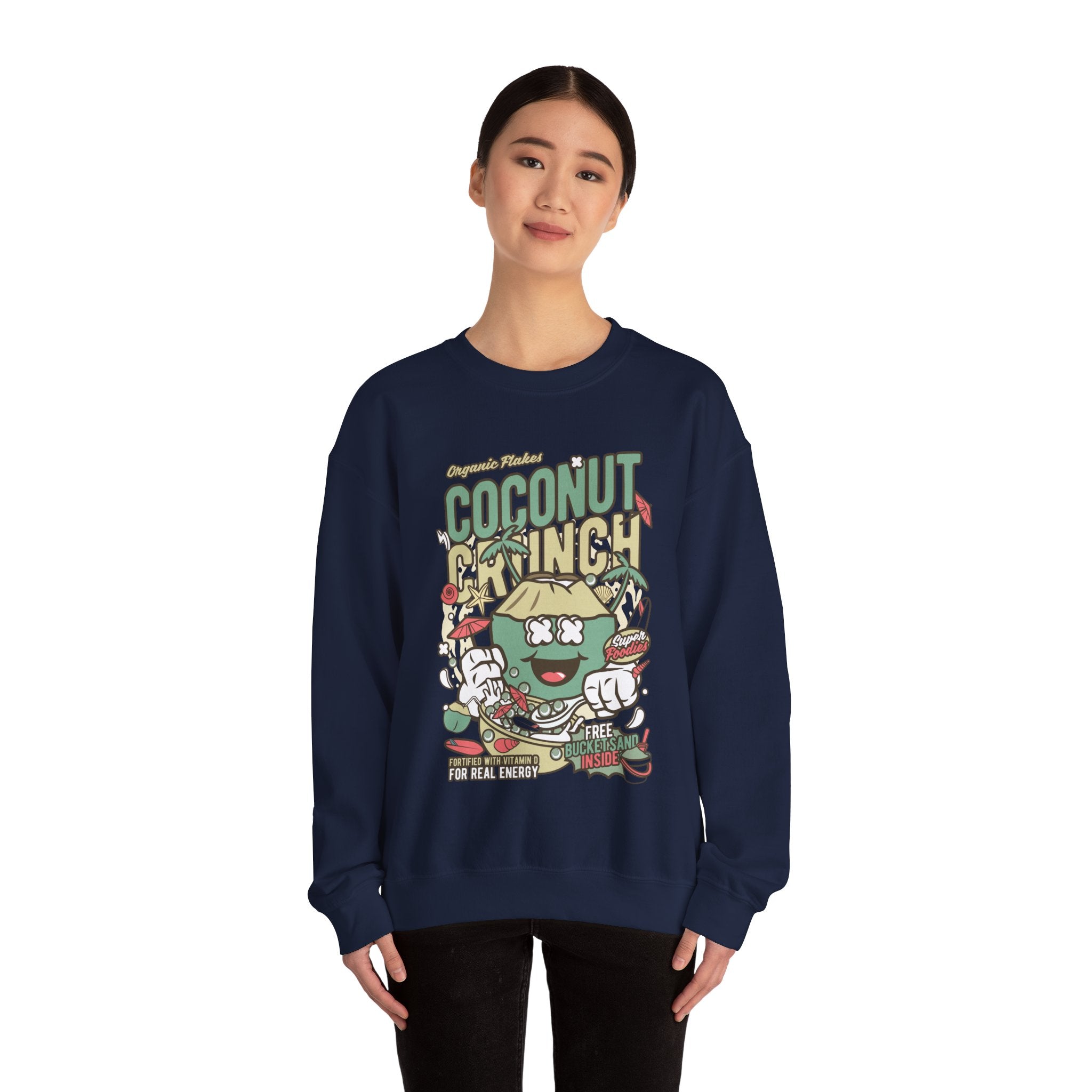 Coconut Crunch | Crewneck Sweatshirt