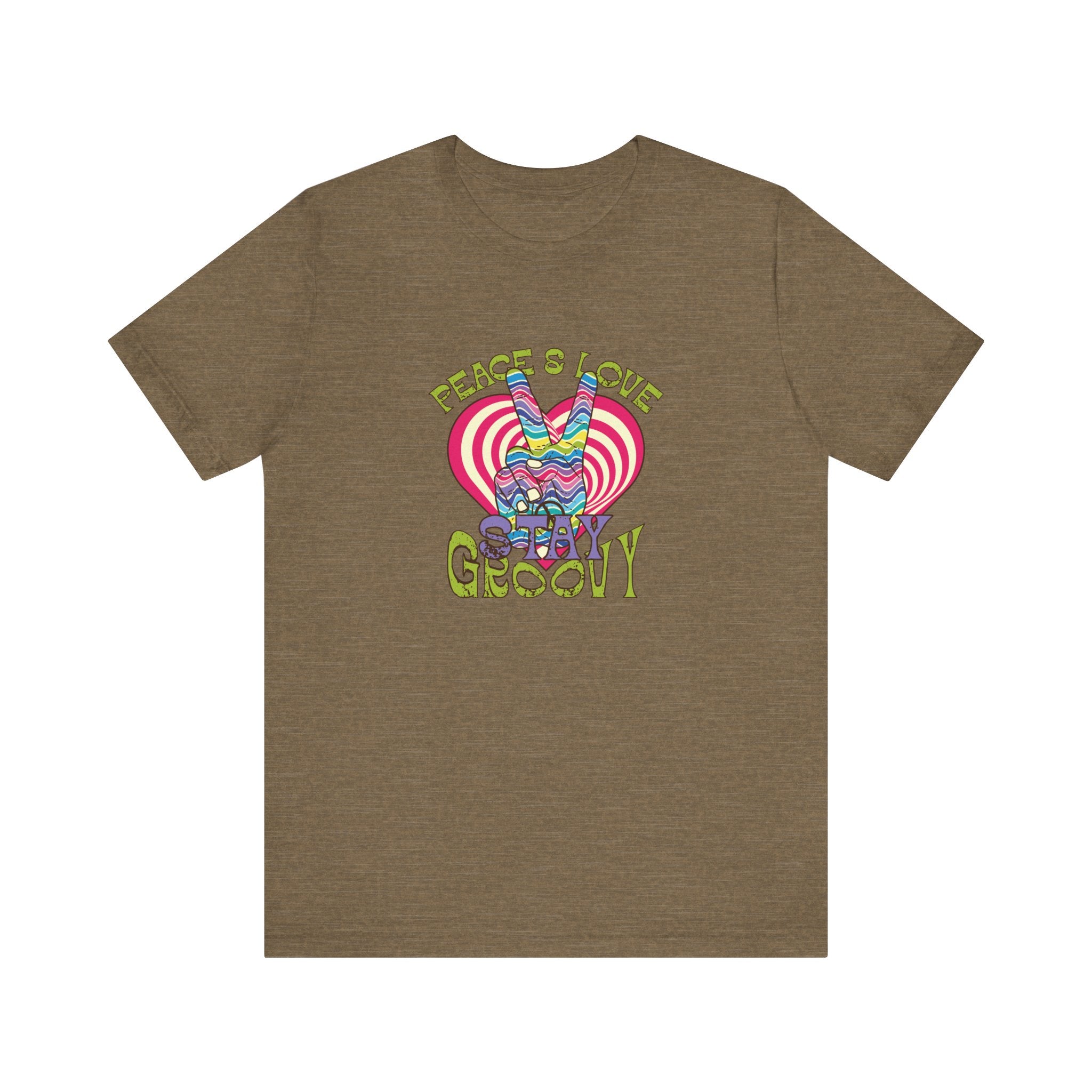 Peace and Love, Stay Groovy | Tee