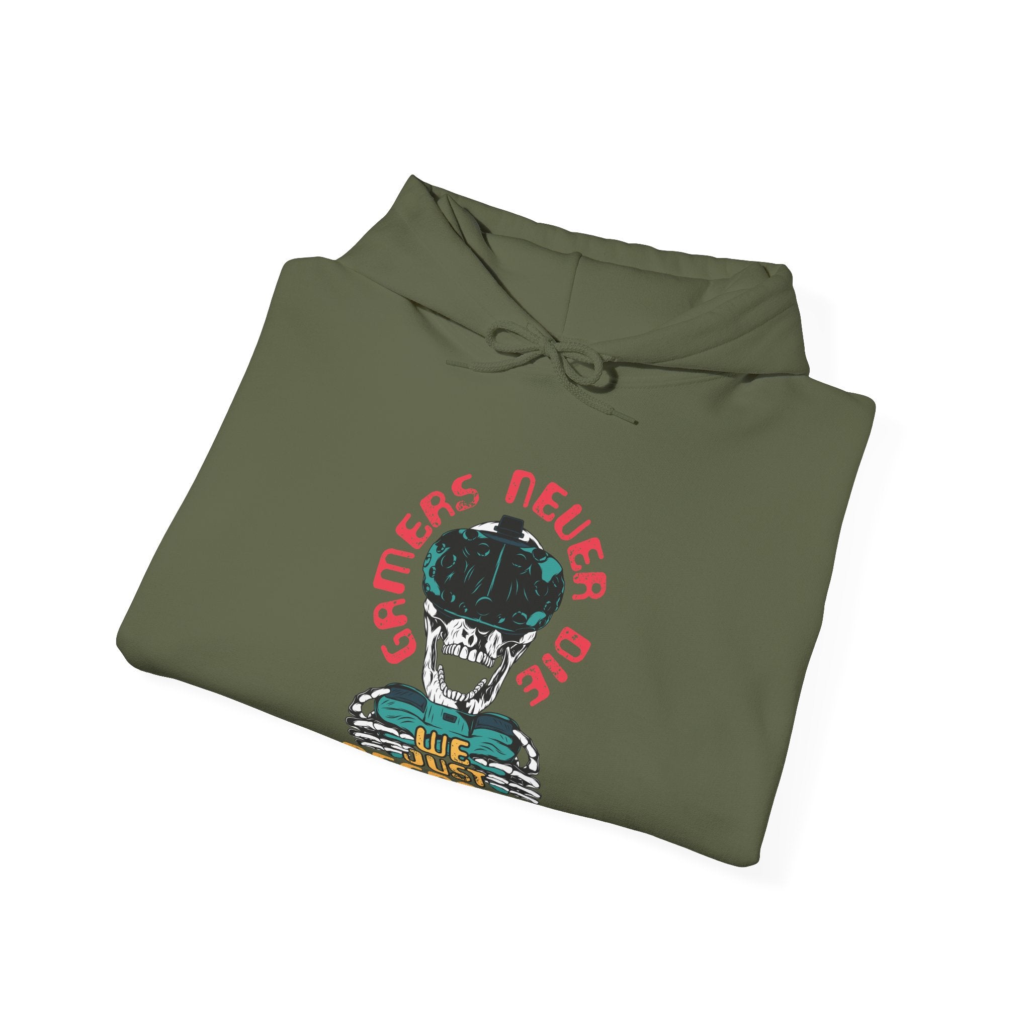 Gamers Never Die, We Just Respawn | Hoodie