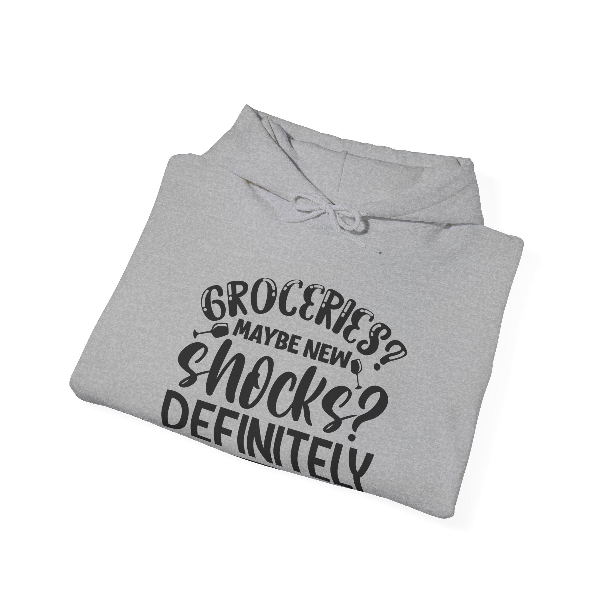Groceries Maybe, New Shocks Definitely | Hoodie