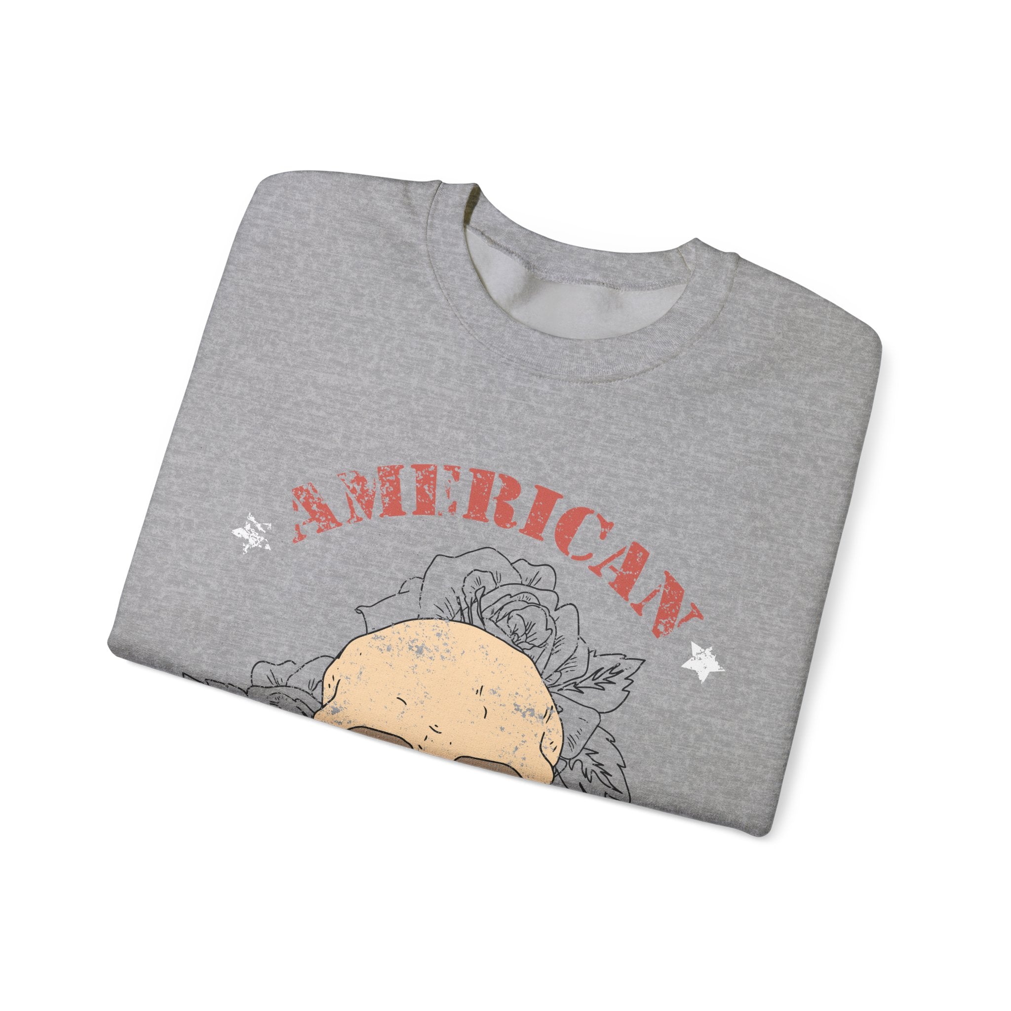 American Dream Skull | Crewneck Sweatshirt