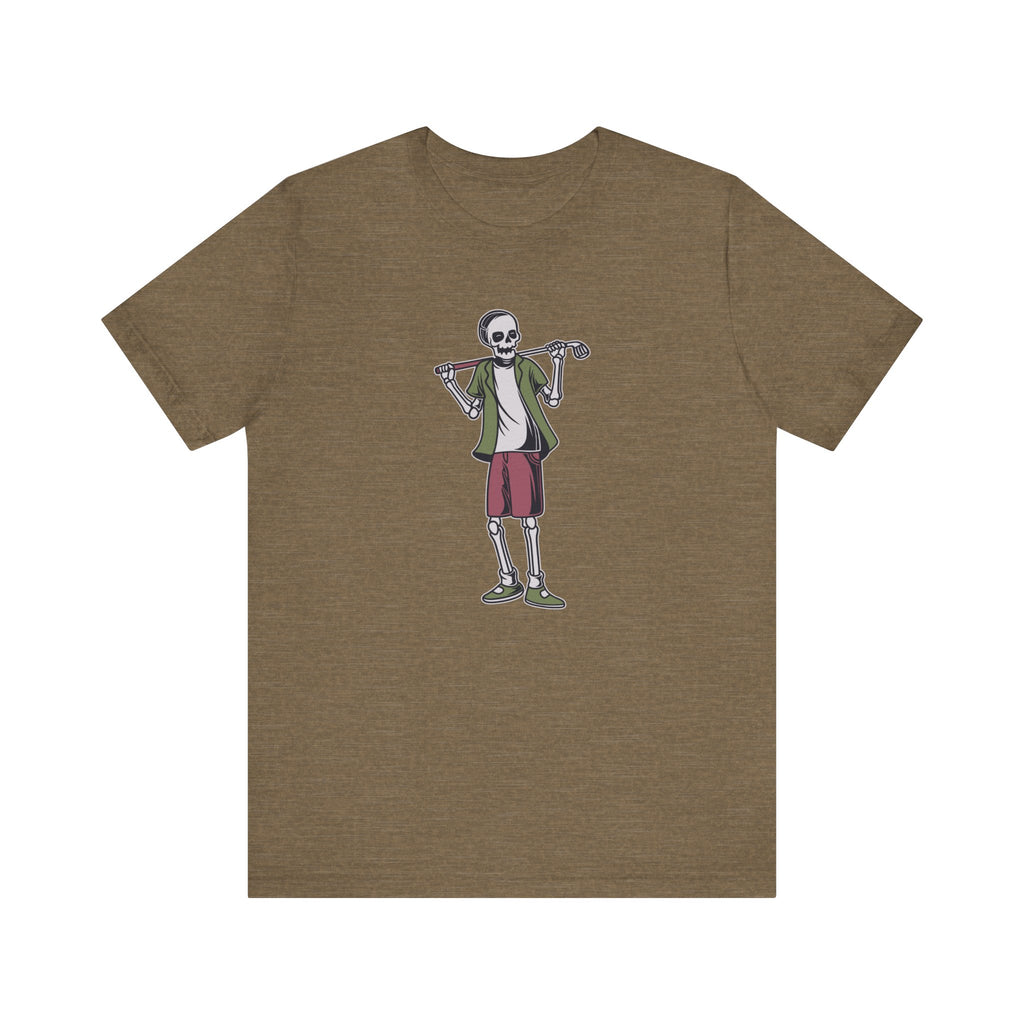 Standing Skeleton Golfer | Tee