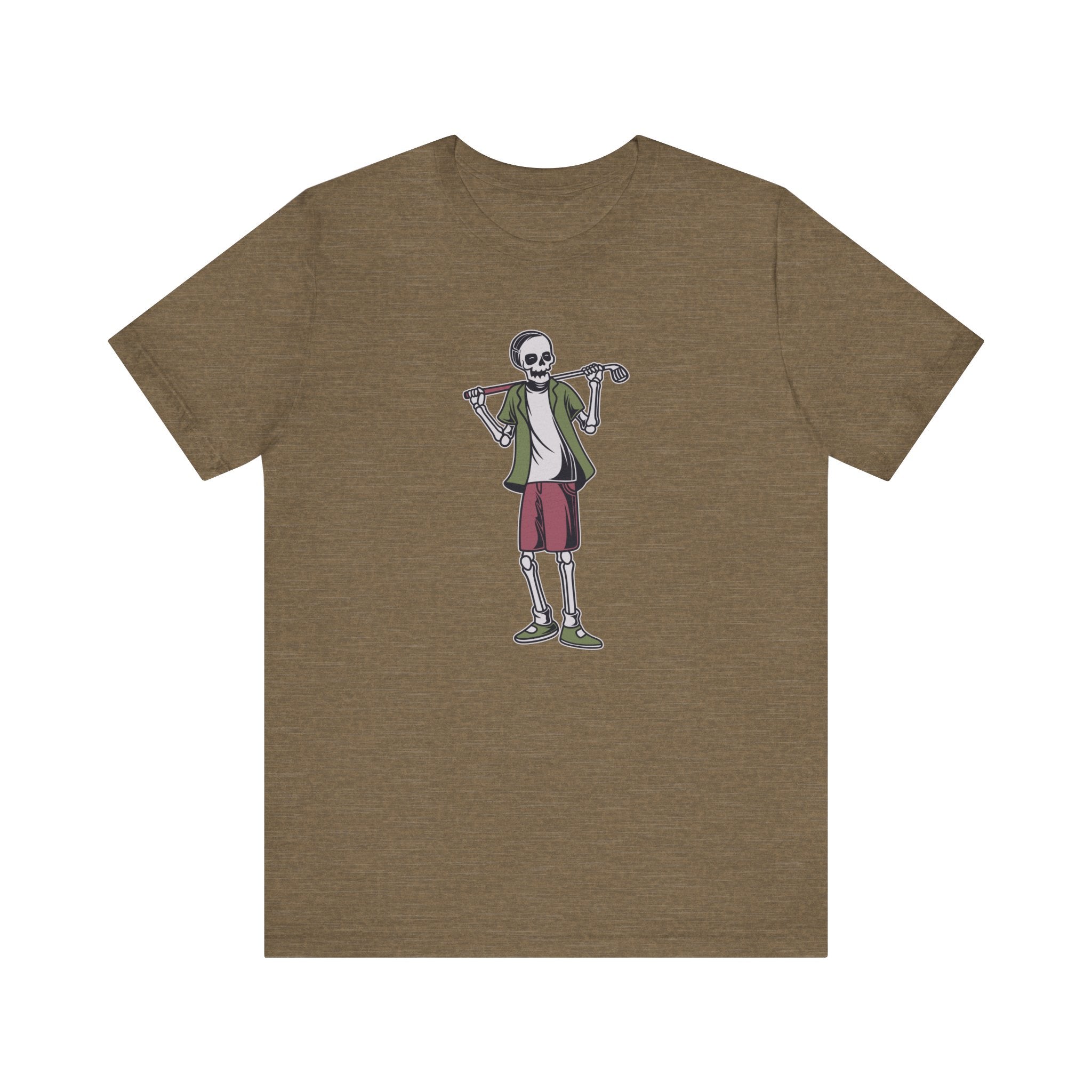 Standing Skeleton Golfer | Tee