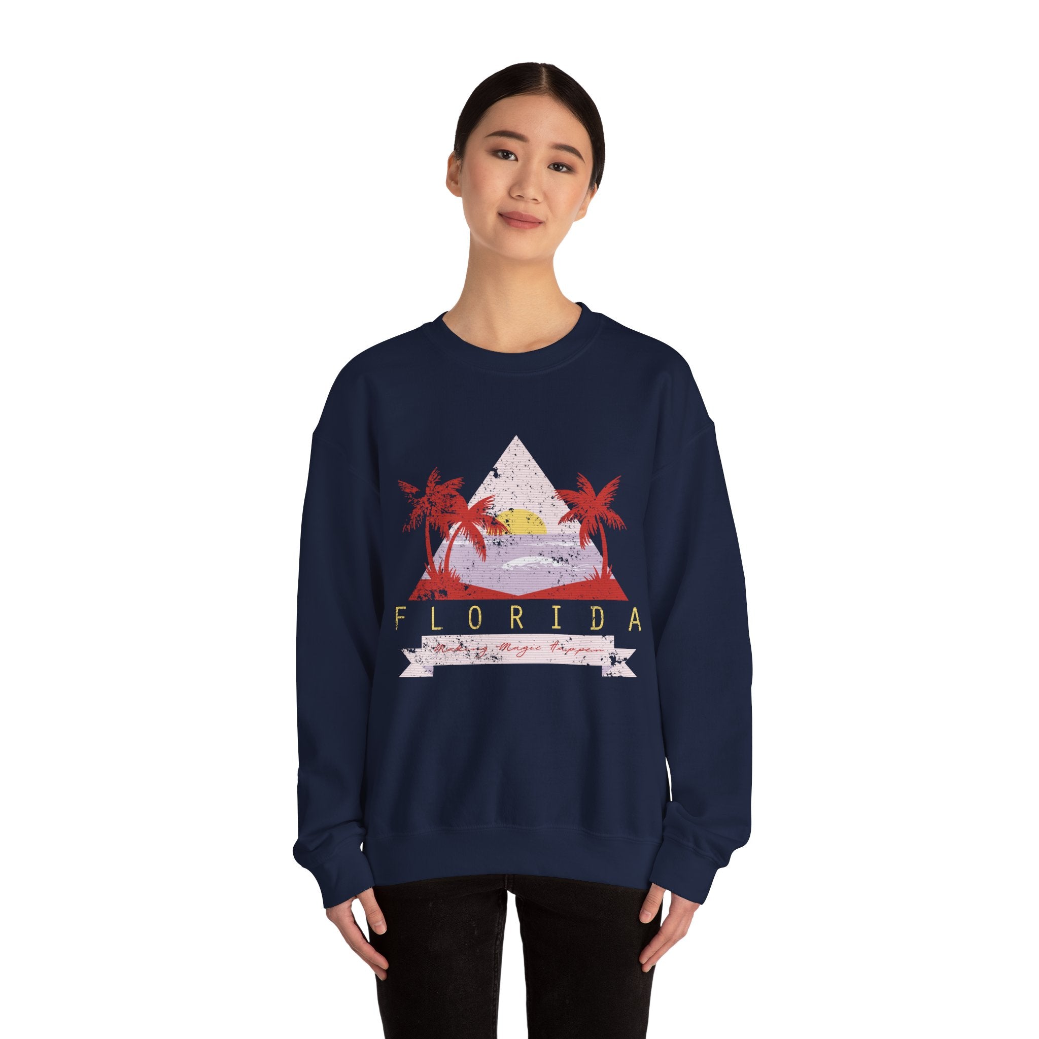 Florida Making Magic Happen Sunset | Crewneck Sweatshirt