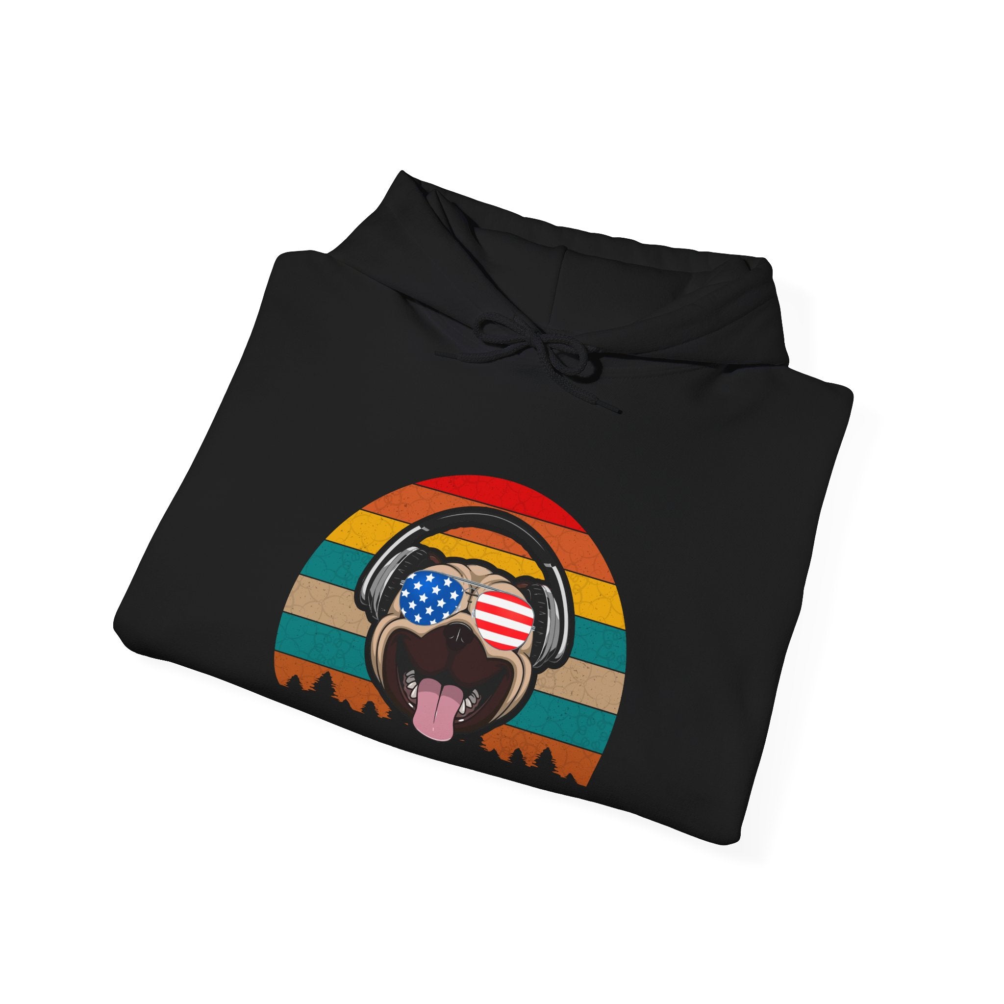 Happy American Pug | Hoodie