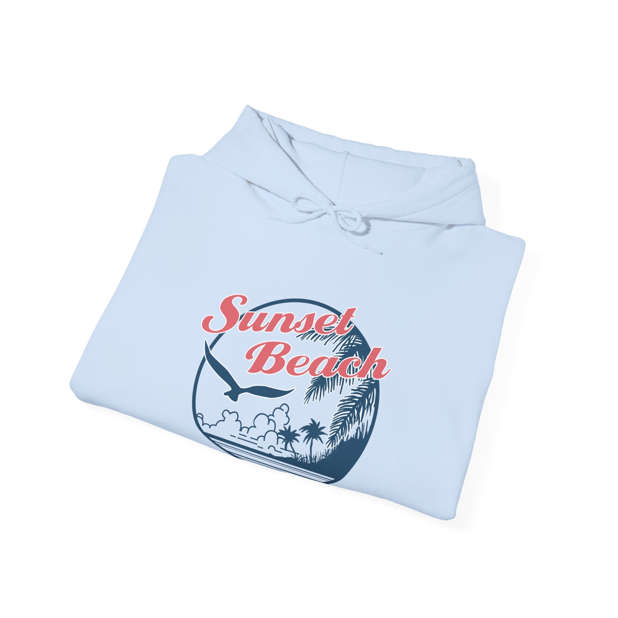 Sunset Beach, Birds and Ocean | Hoodie