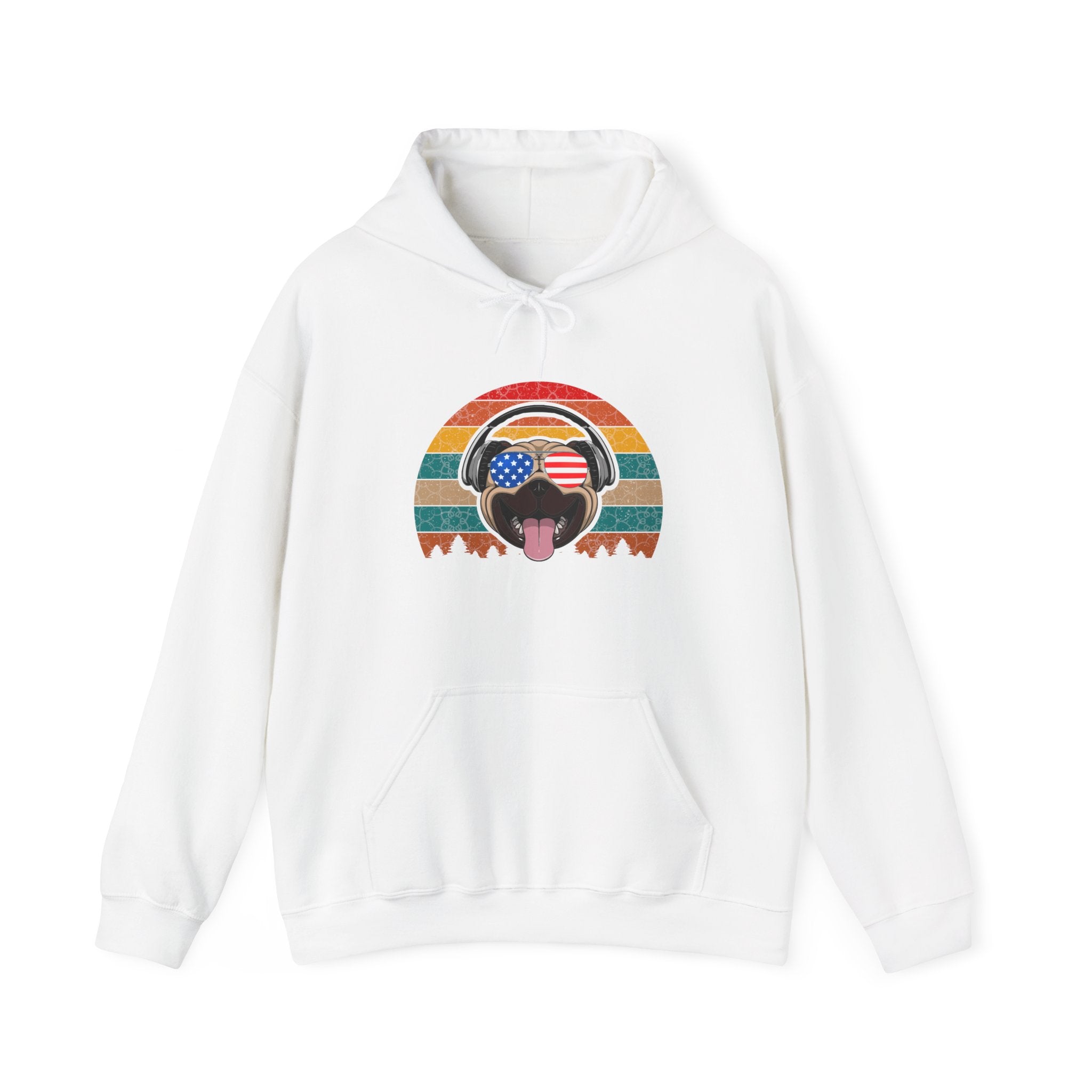 Happy American Pug | Hoodie