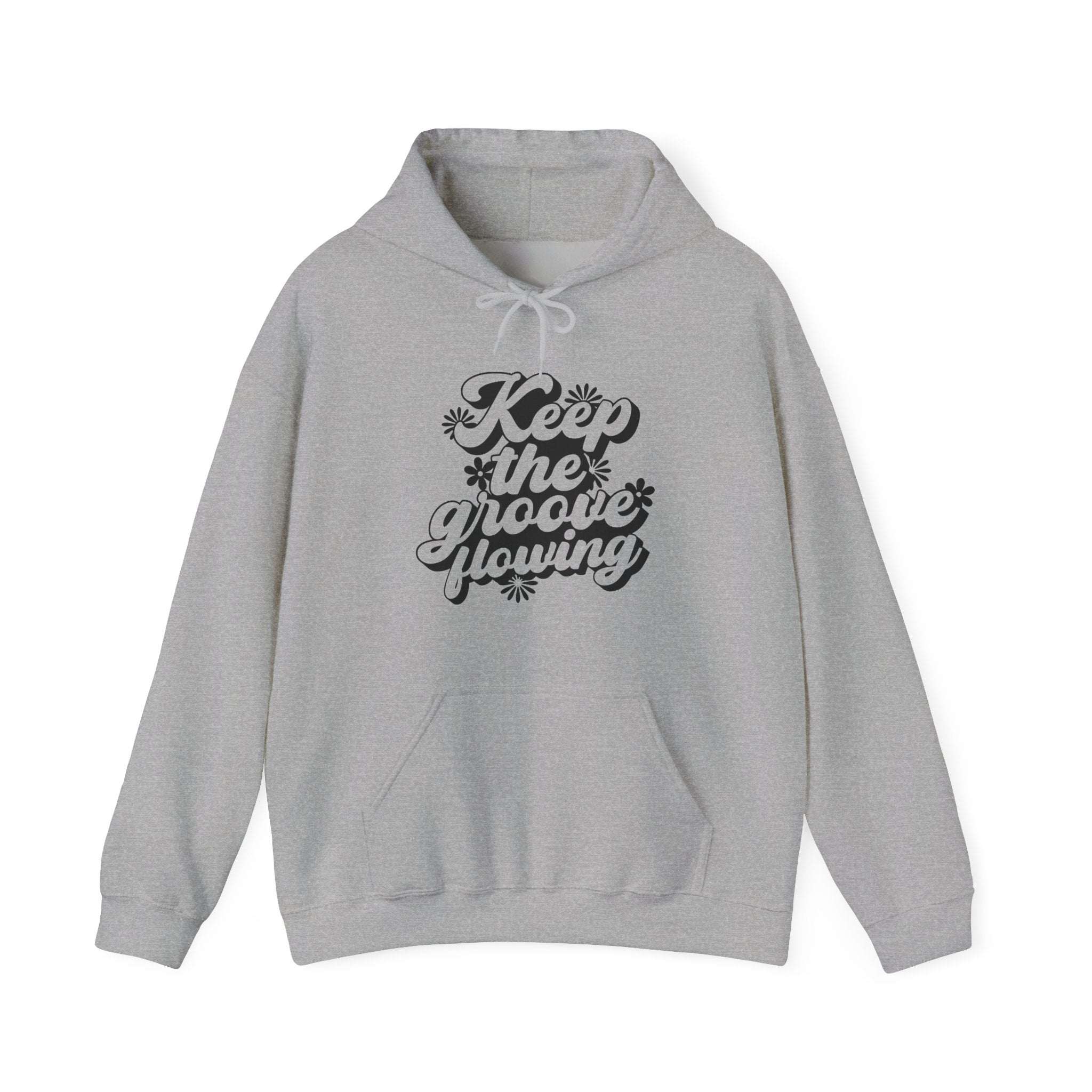 Keep the Groove Flowing Flowers | Hoodie