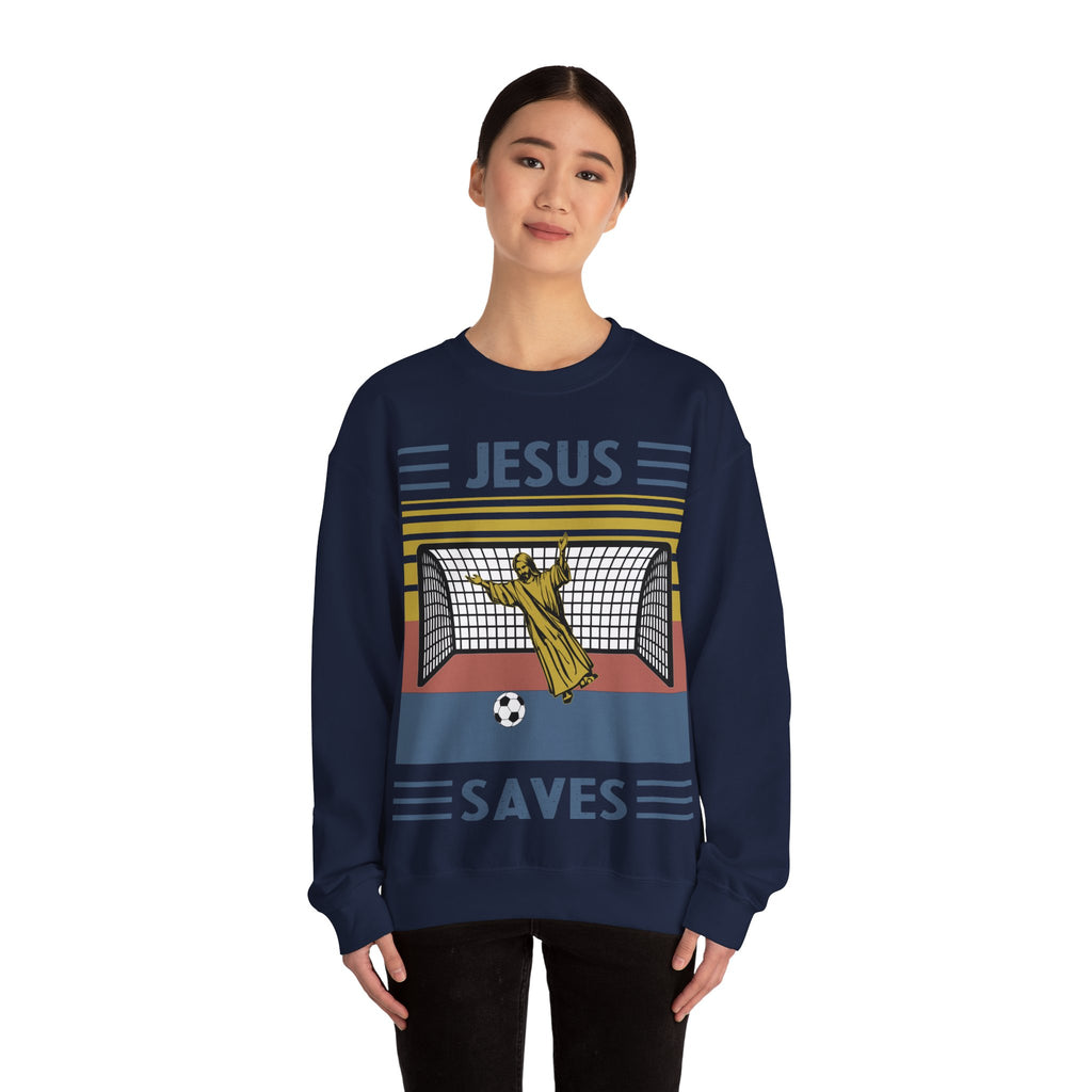 Jesus Saves | Crewneck Sweatshirt