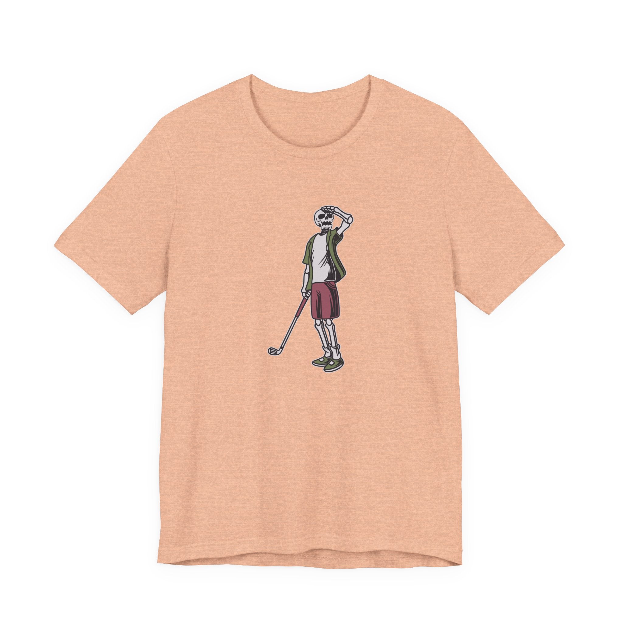 Long Ball Skeleton Golfer | Tee