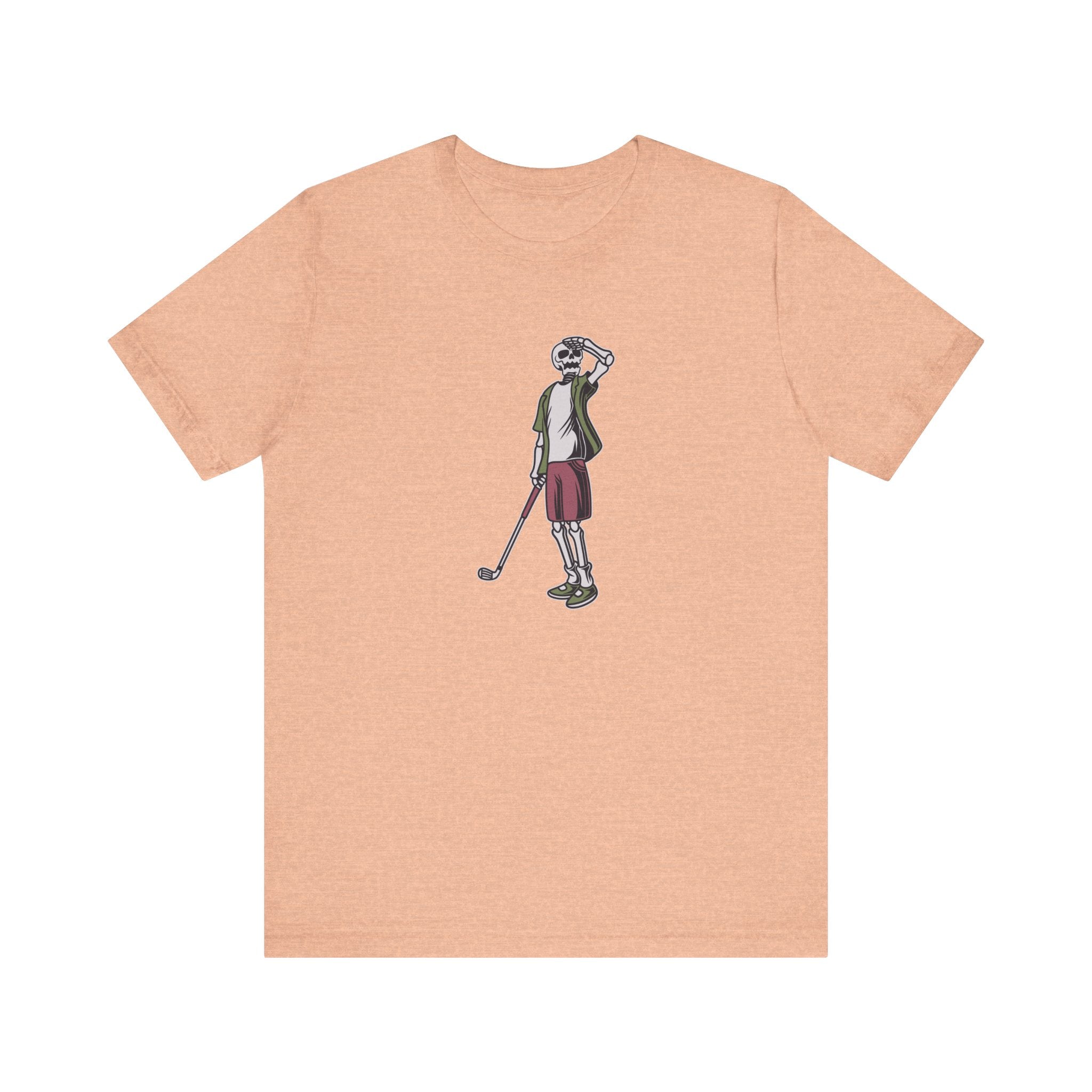 Long Ball Skeleton Golfer | Tee