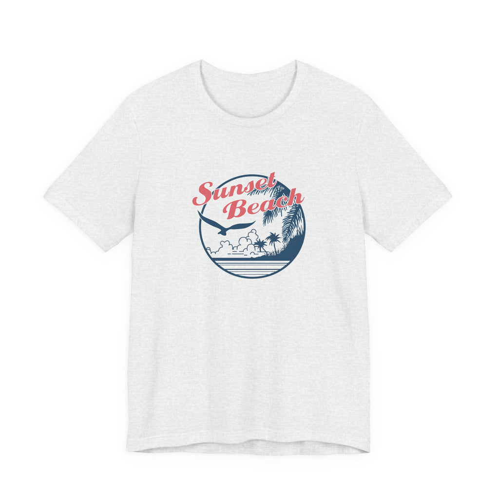 Sunset Beach, Birds and Ocean | Tee