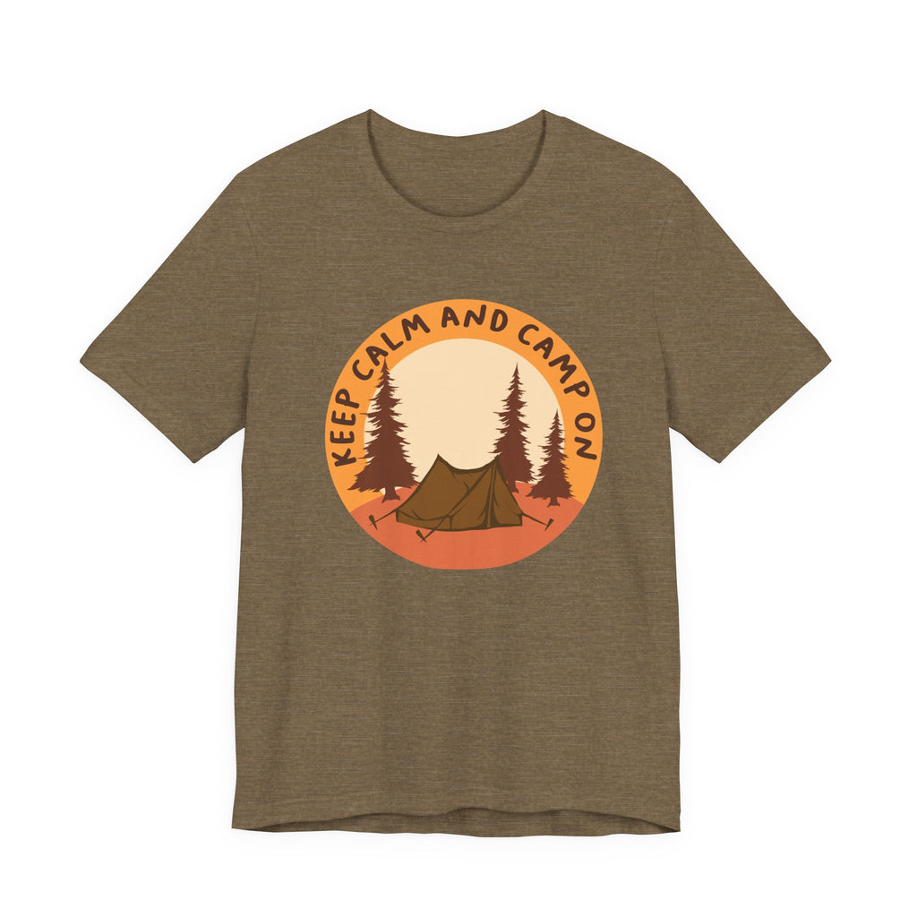 Keep Calm and Camp On | Tee