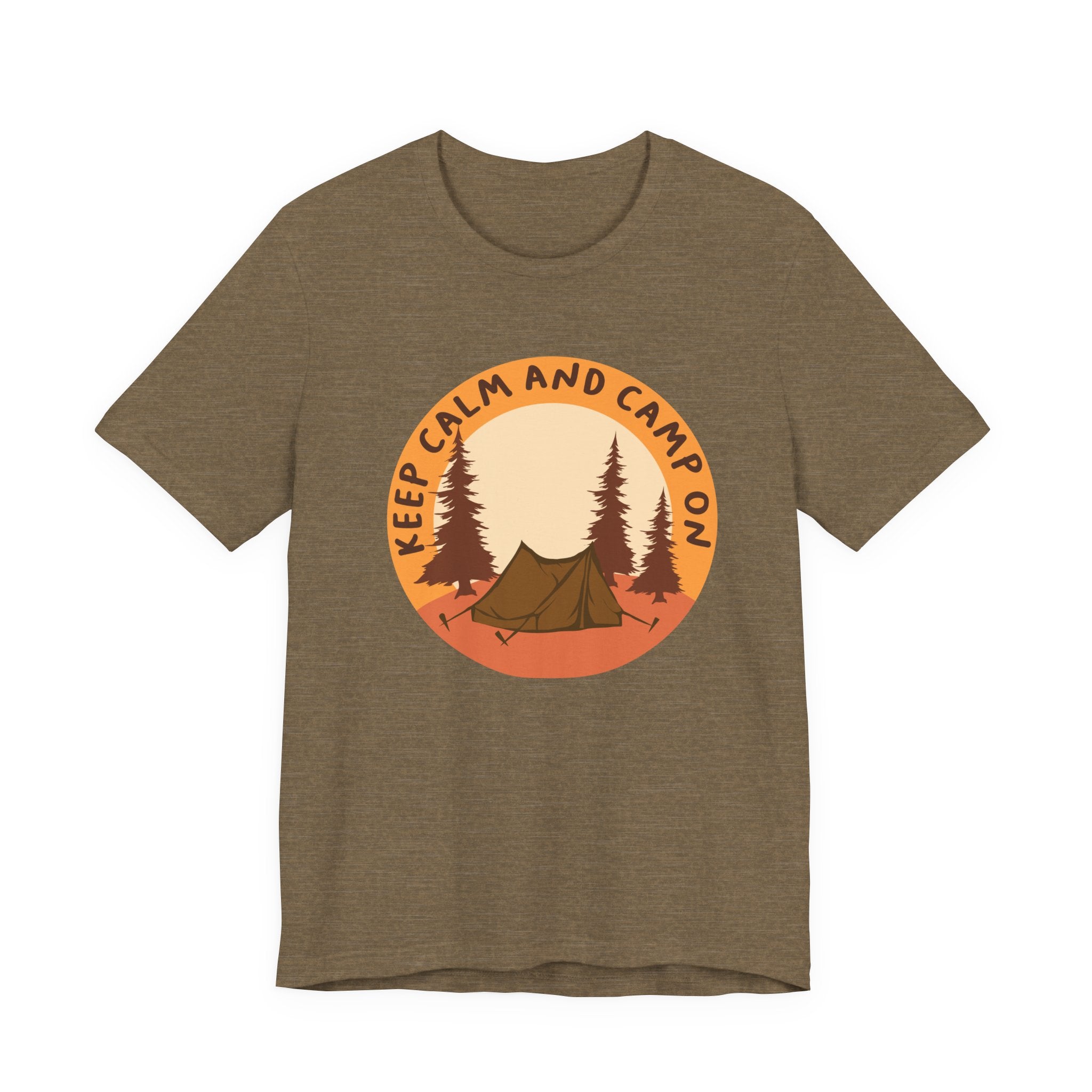 Keep Calm and Camp On | Tee