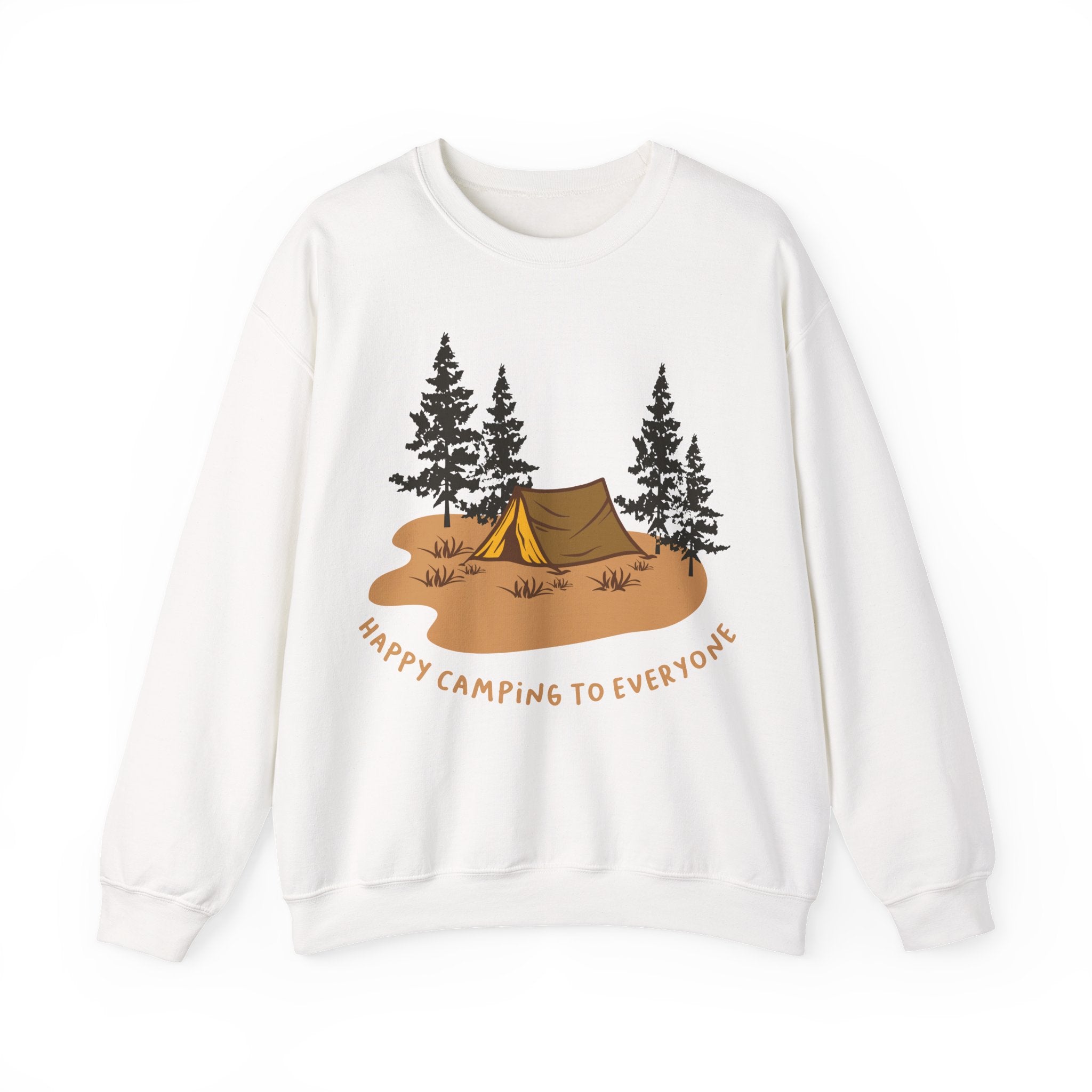 Happy Camping to Everyone | Crewneck Sweatshirt