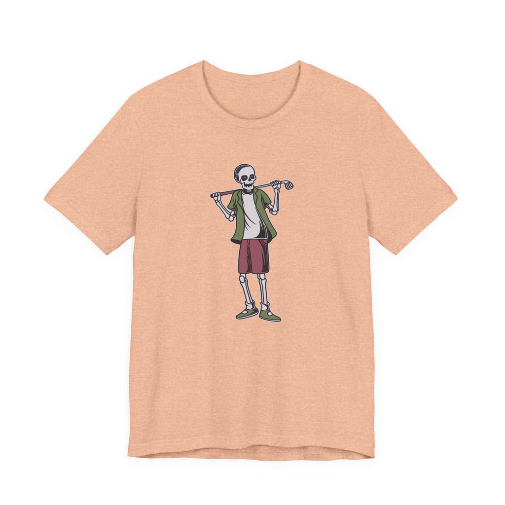 Standing Skeleton Golfer | Tee