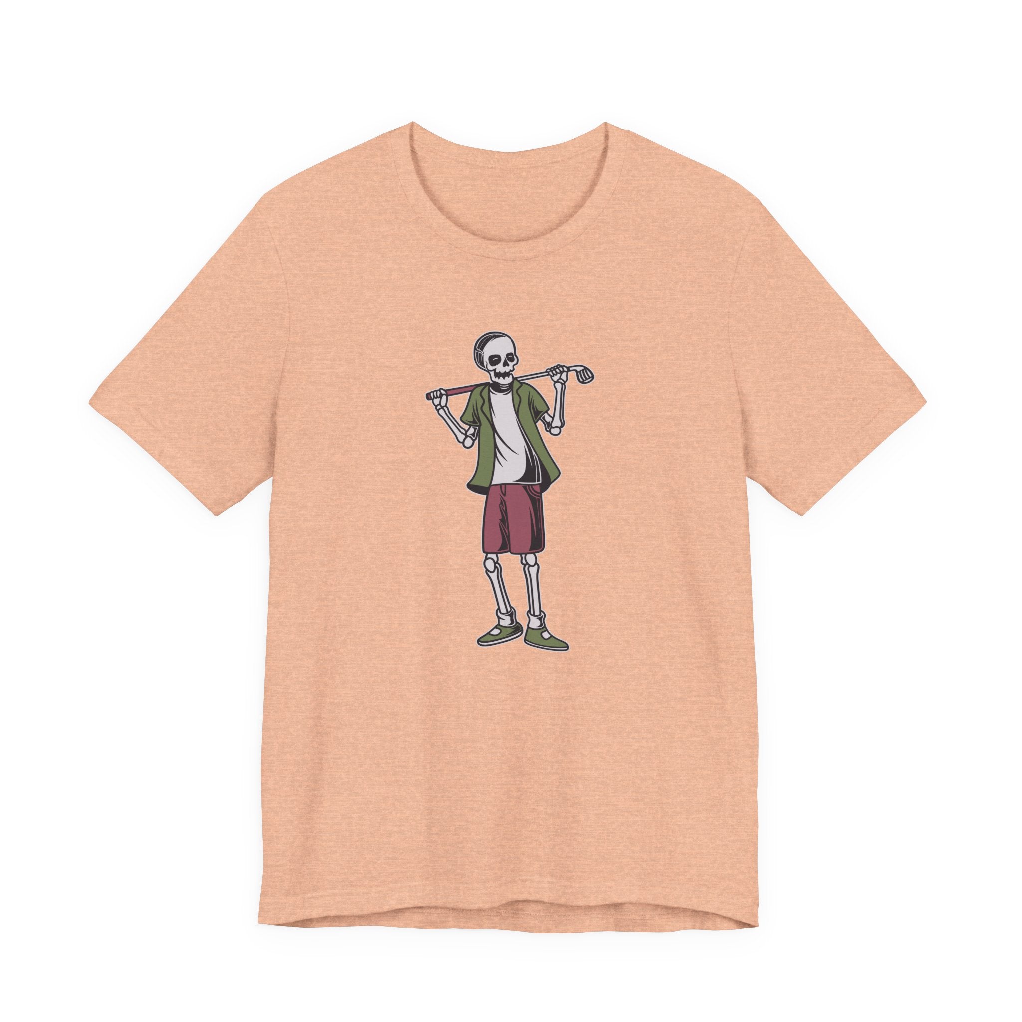 Standing Skeleton Golfer | Tee