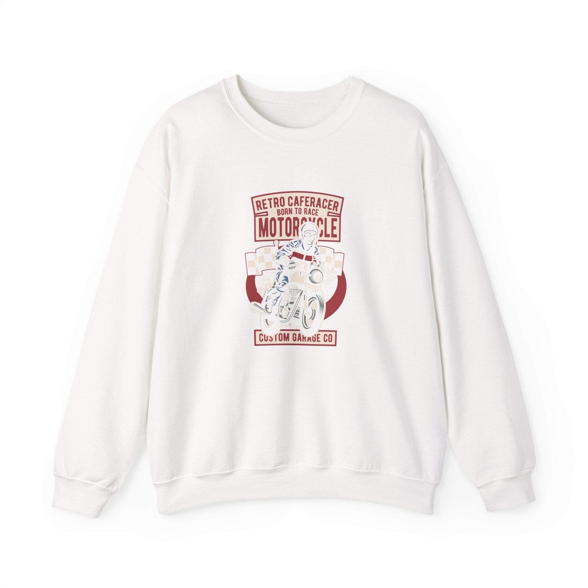 Retro Cafe Racer | Crewneck Sweatshirt
