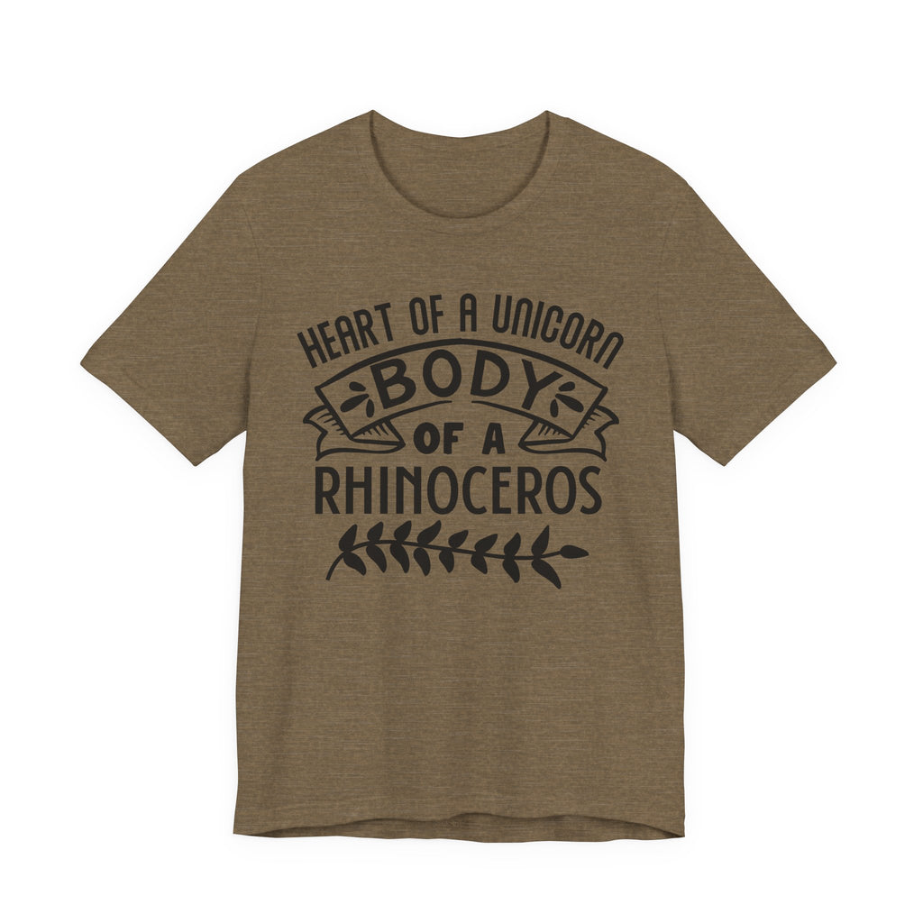 Heart of a Unicorn, Body of a Rhinoceros | Tee