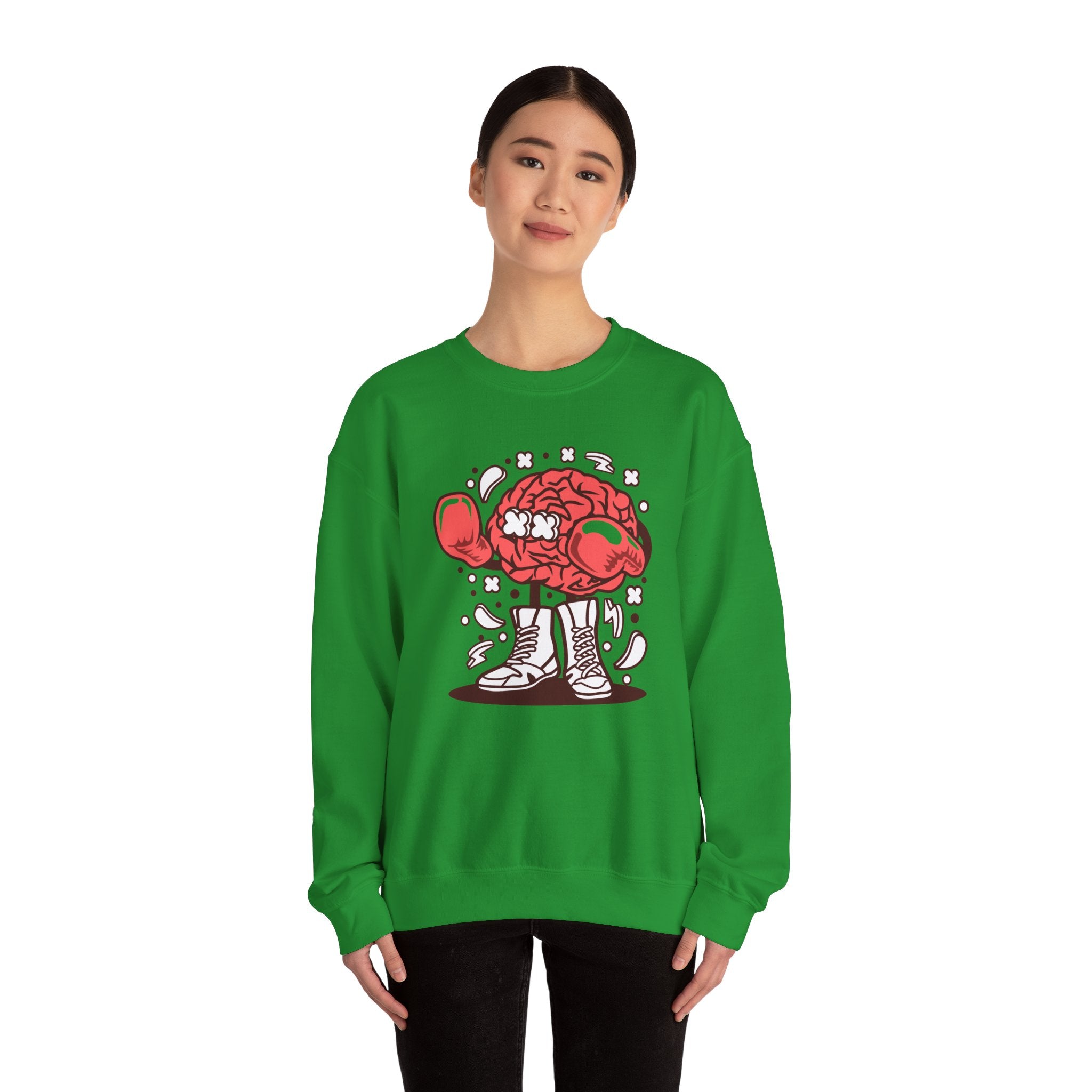 Brain Boxer | Crewneck Sweatshirt