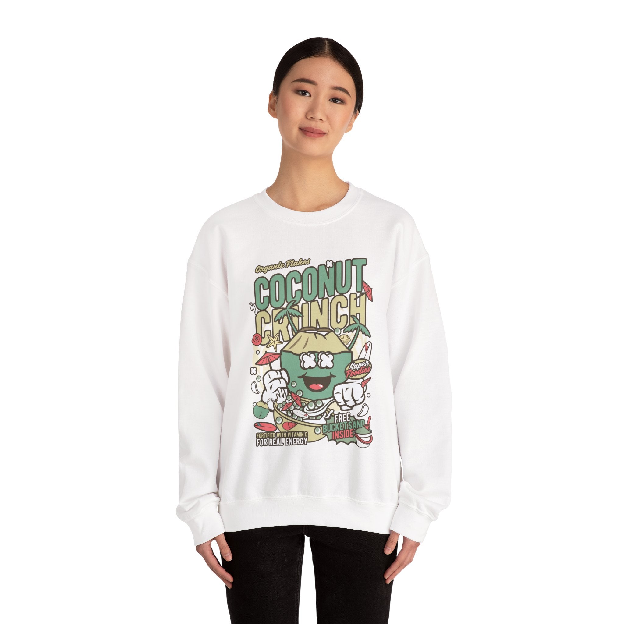Coconut Crunch | Crewneck Sweatshirt