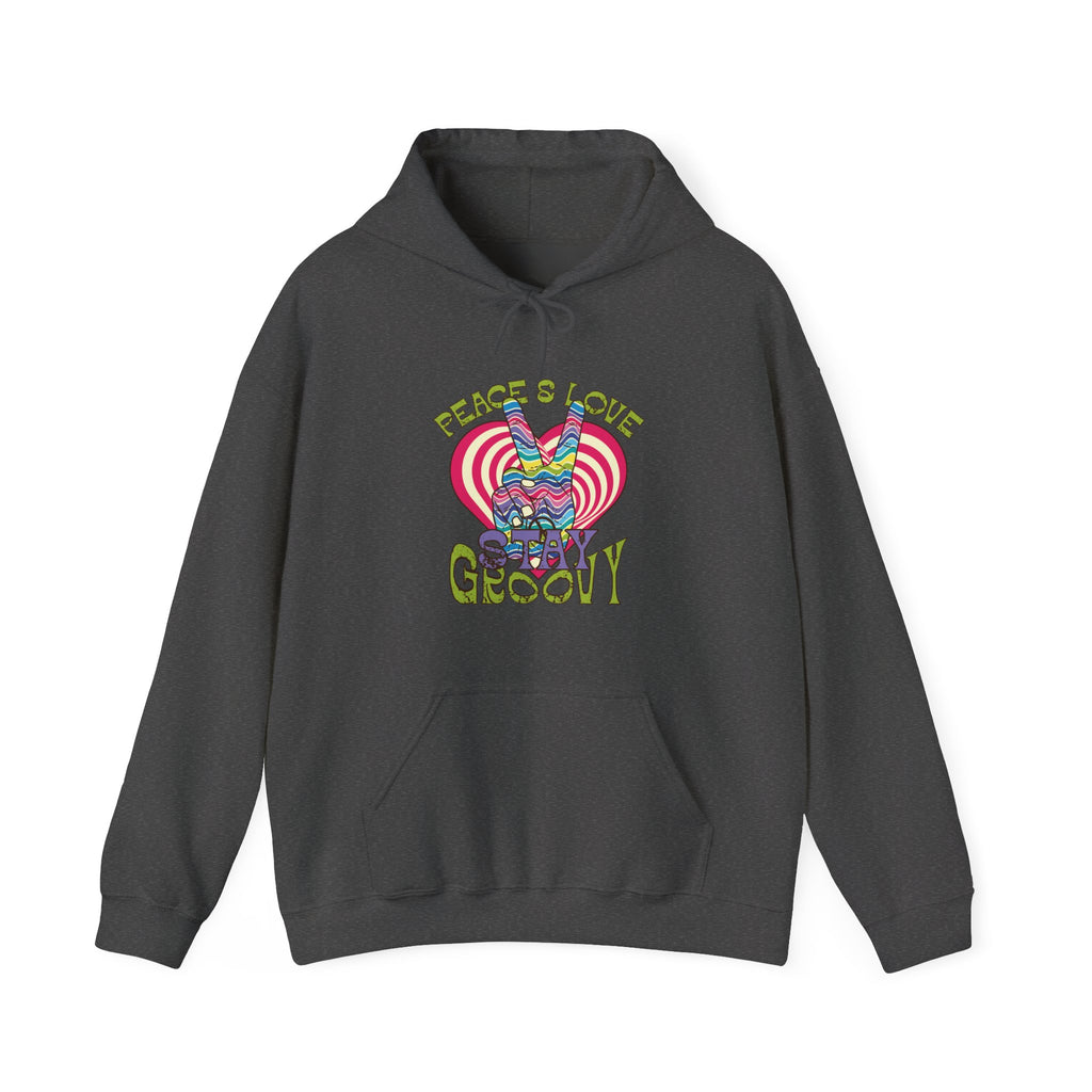 Peace and Love, Stay Groovy | Hoodie