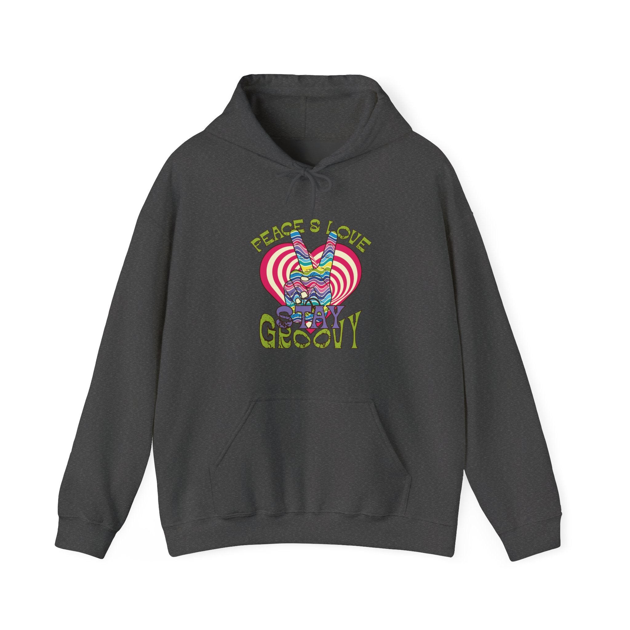 Peace and Love, Stay Groovy | Hoodie