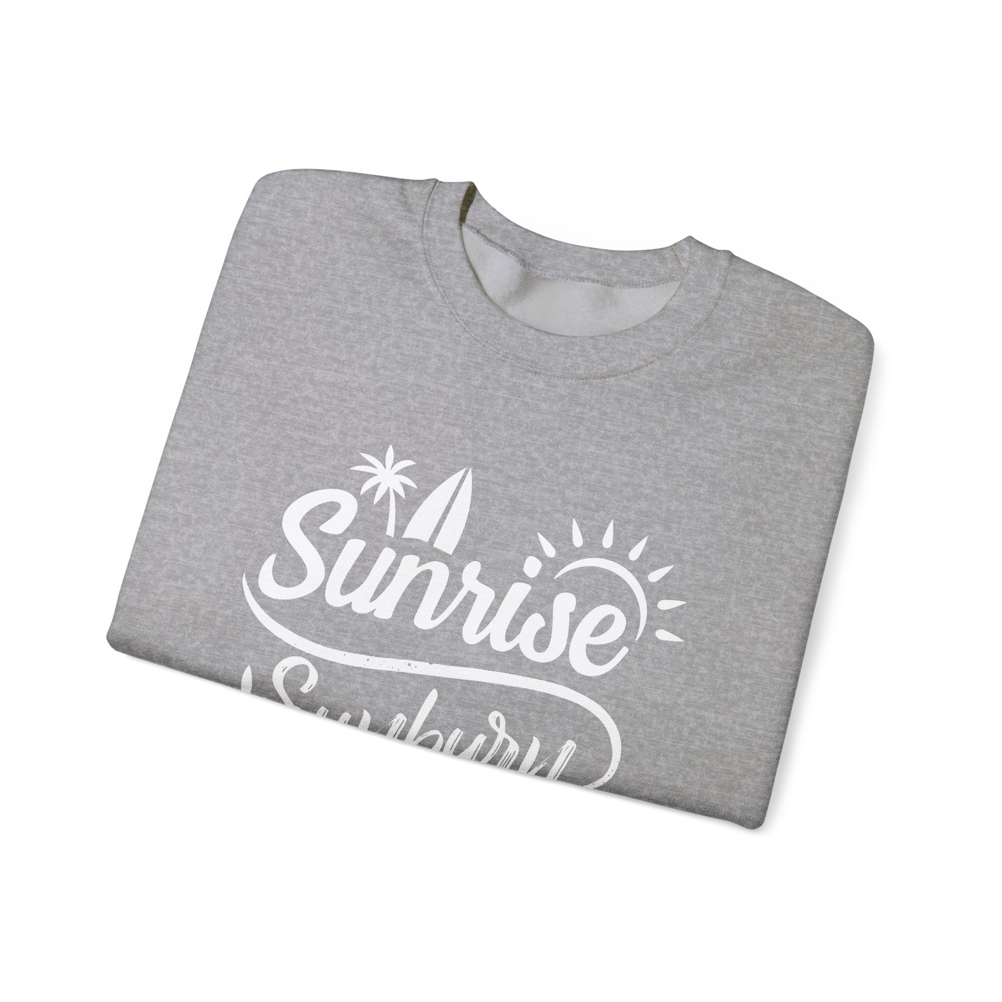 Sunrise, Sunburn, Sun, Repeat | Crewneck Sweatshirt